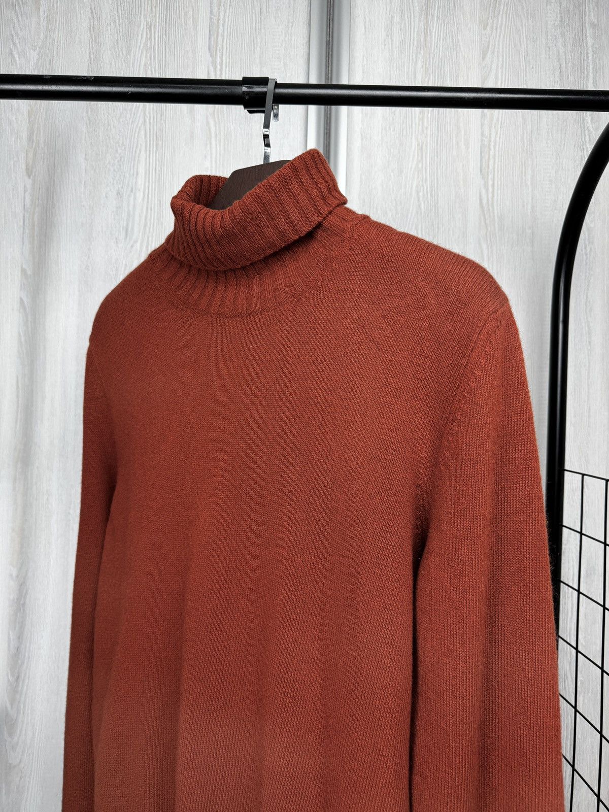 Doppiaa Doppiaa AAMINTORE Brick Tangerine WOOL TURTLENECK sweater Size US M / EU 48-50 / 2 - 4 Thumbnail