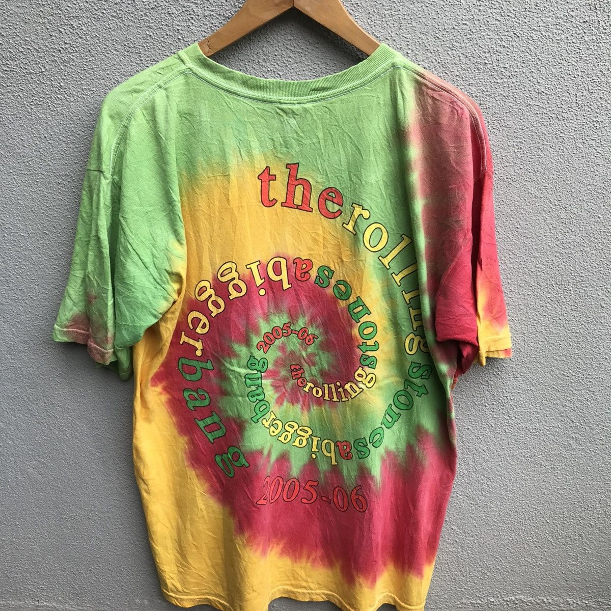 Band Tees Vintage ROLLING STONES band tee tie dye Size US L / EU 52-54 / 3 - 3 Thumbnail