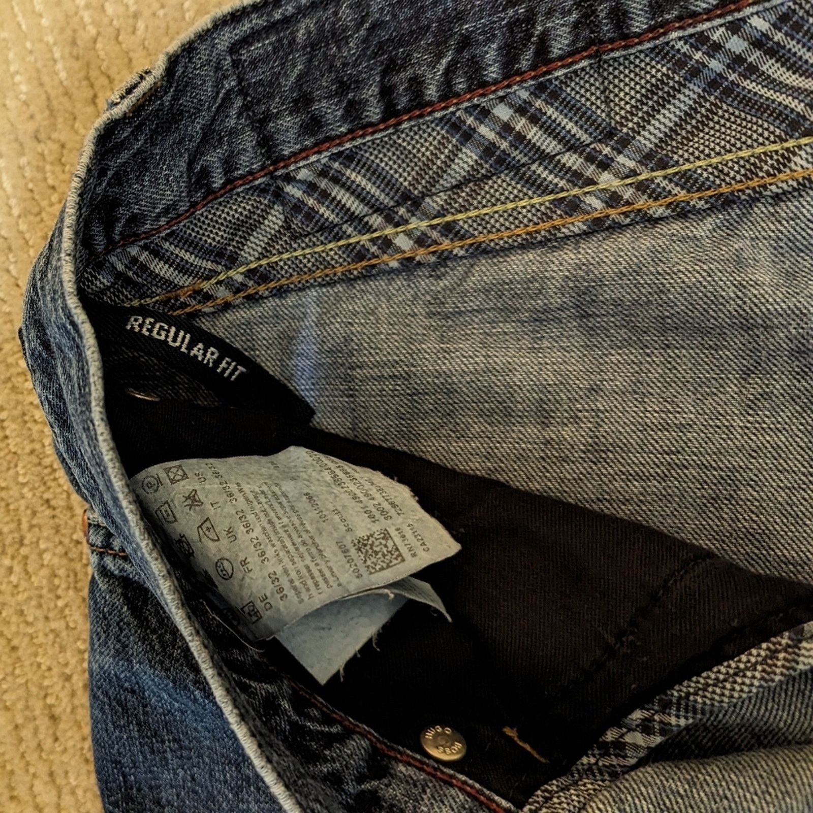Hugo Boss Hugo Boss Jeans Model Scout 1 Men's W36 L30 regular fit Size US 36 / EU 52 - 3 Thumbnail