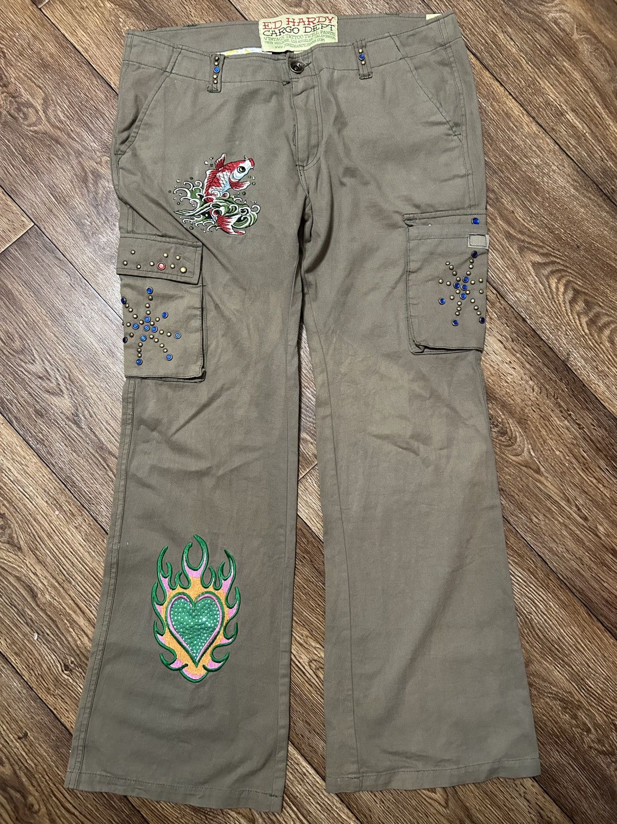 Ed Hardy Ed hardy flares Size US 29 - 1 Thumbnail