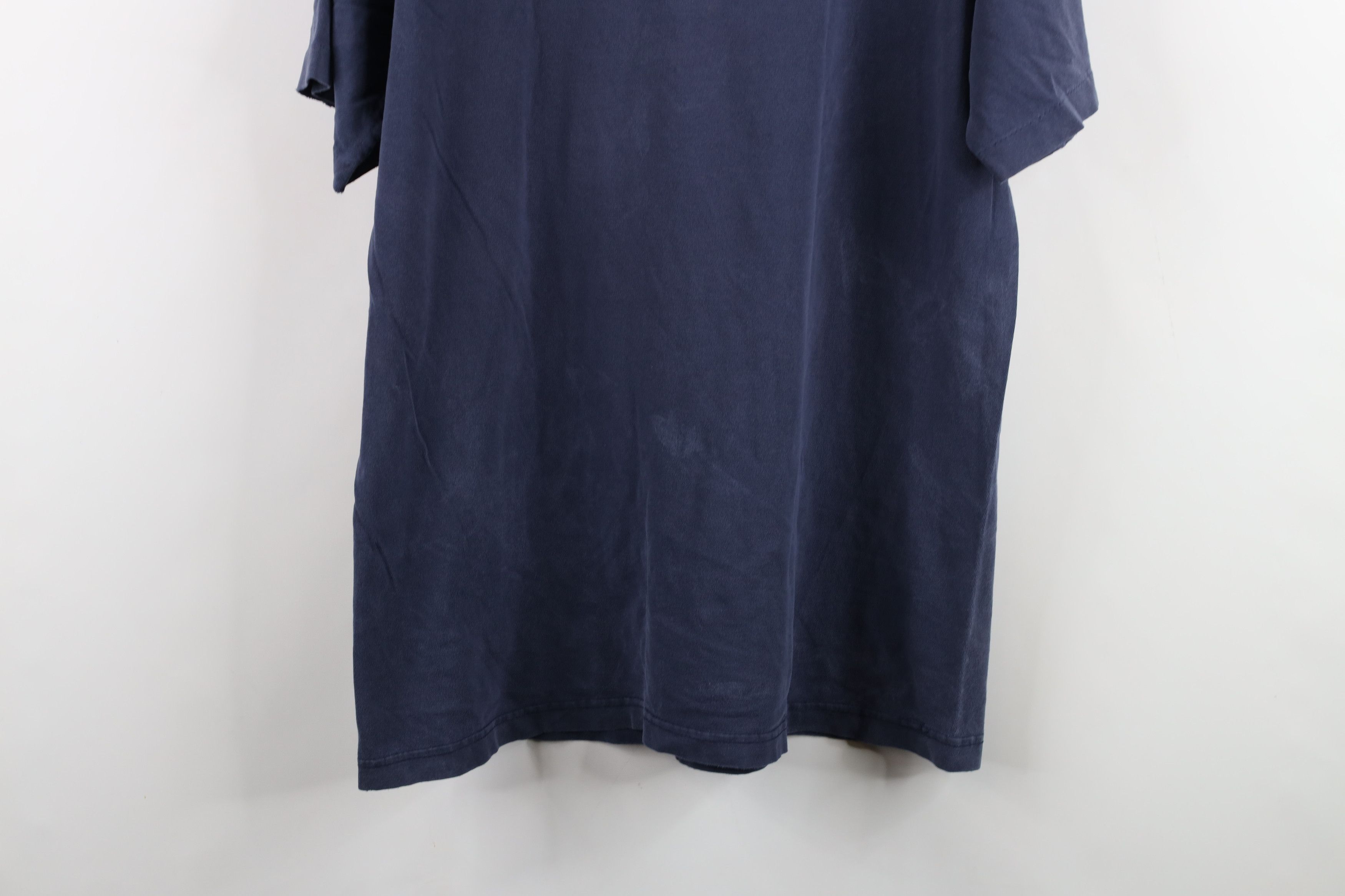 Vintage Vintage 90s Big Logo Notre Dame University T-Shirt Blue Size US L / EU 52-54 / 3 - 15 Thumbnail