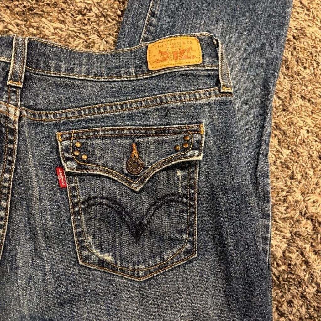 Levi's Levi's Classic 515 Boot Cut Jeans Size 30" / US 8 / IT 44 - 2 Thumbnail