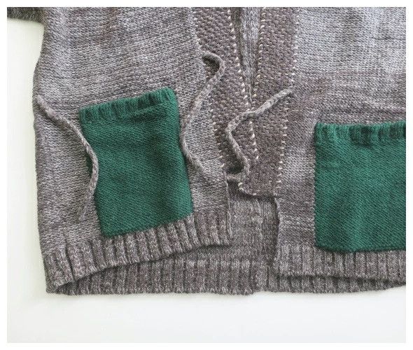 Kapital KAPITAL Capital 3G Wool Hand Knit TUGIHAGI KESA Cardigan Size US L / EU 52-54 / 3 - 4 Thumbnail