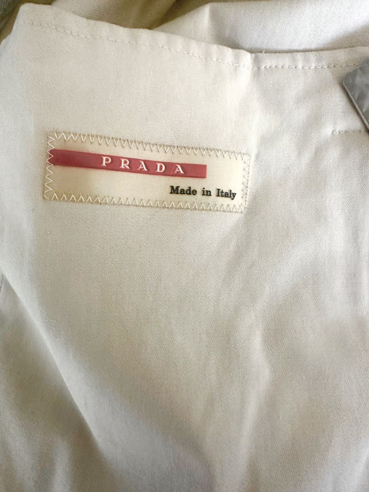 Prada 2000s Vintage Prada Sport Cotton Tracktop Size 54 Size US L / EU 52-54 / 3 - 13 Thumbnail