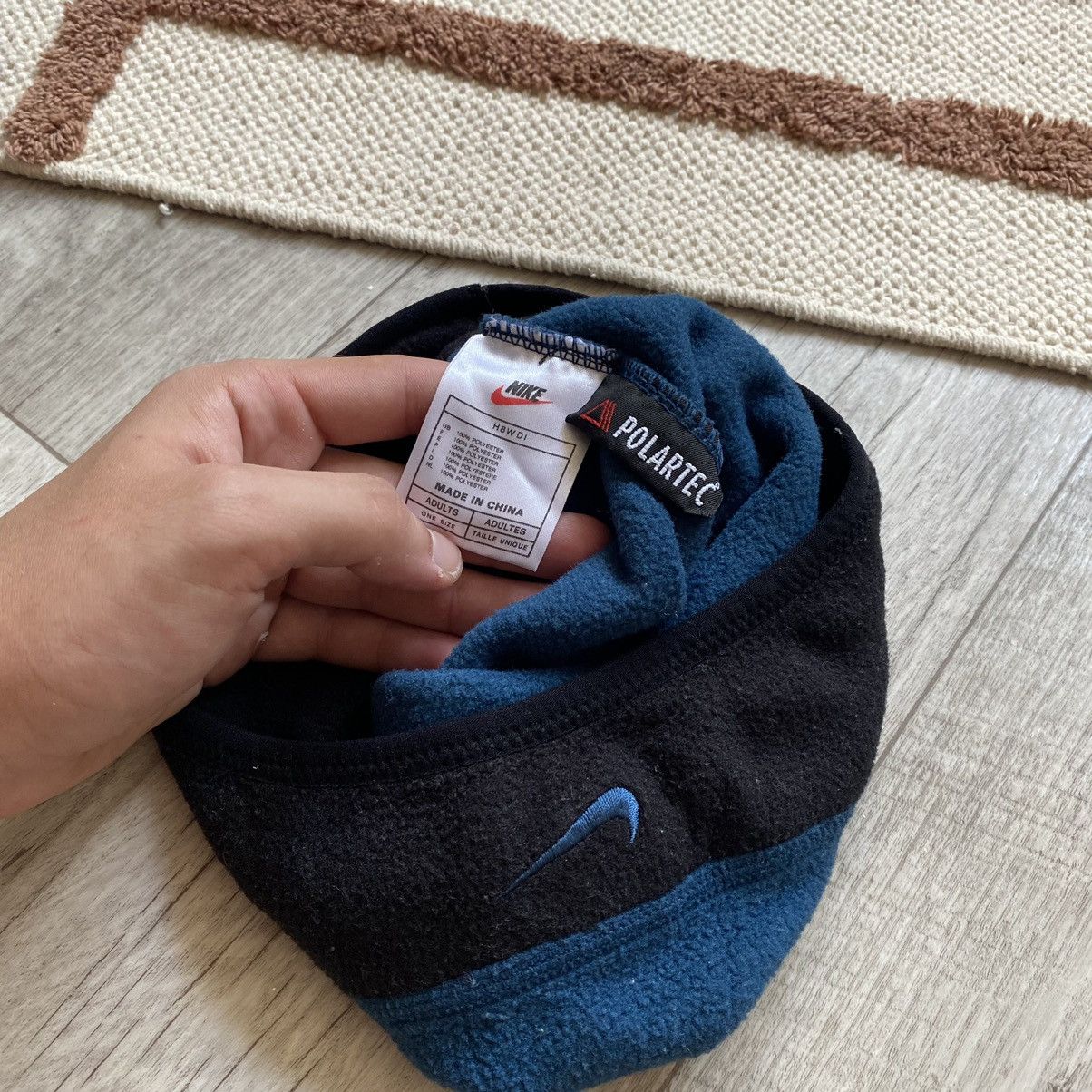 Nike VINTAGE NIKE FIT DRILL FLEECE BEANIE HAT Size ONE SIZE - 5 Thumbnail