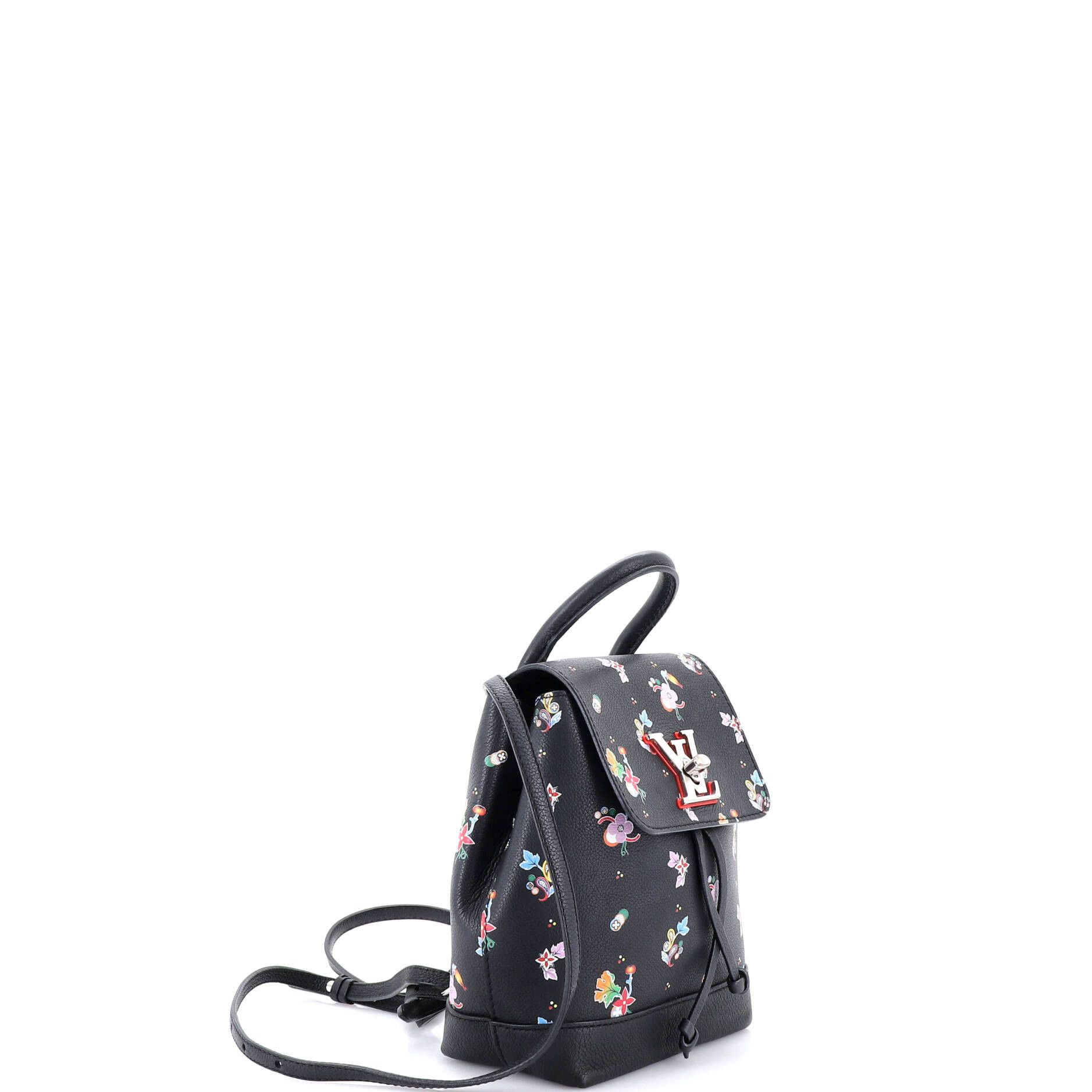 Louis Vuitton Lockme Backpack Floral Printed Leather Mini Size ONE SIZE - 1 Thumbnail