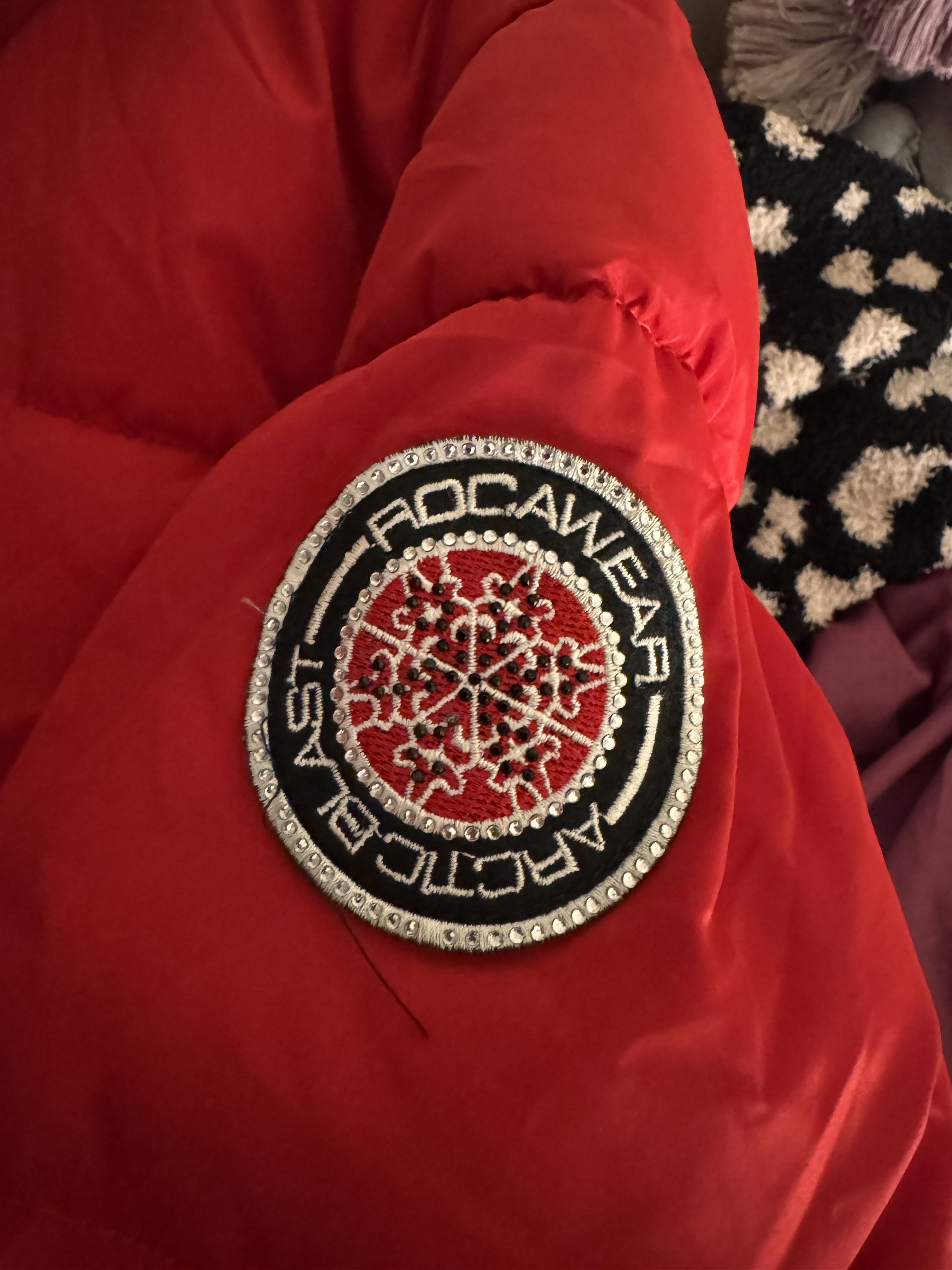 Rocawear Rocawear OG 2000s Red Sherpa Parka Jay-Z Era Size US M / EU 48-50 / 2 - 4 Thumbnail
