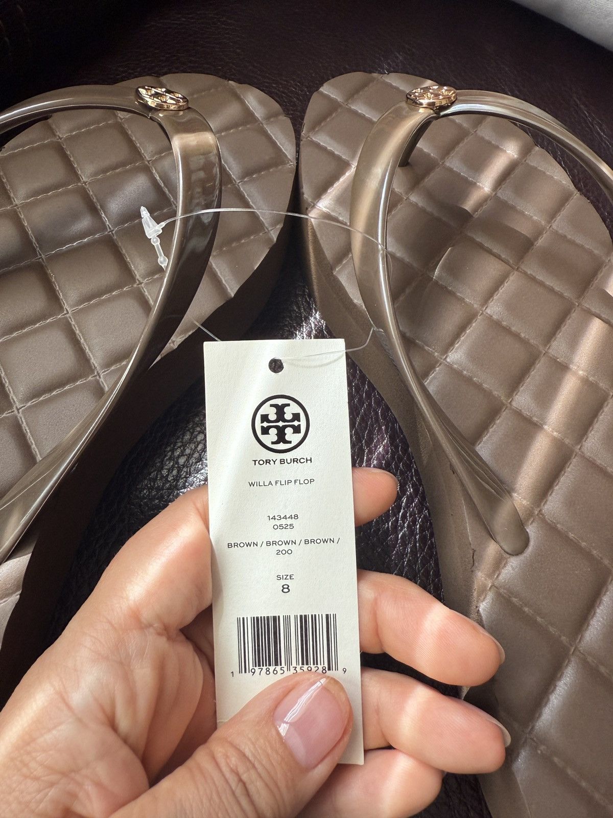 Tory Burch Tory Burch platform Willa flip flop Sandal NWT brown size 8 Size US 8 / IT 38 - 5 Thumbnail