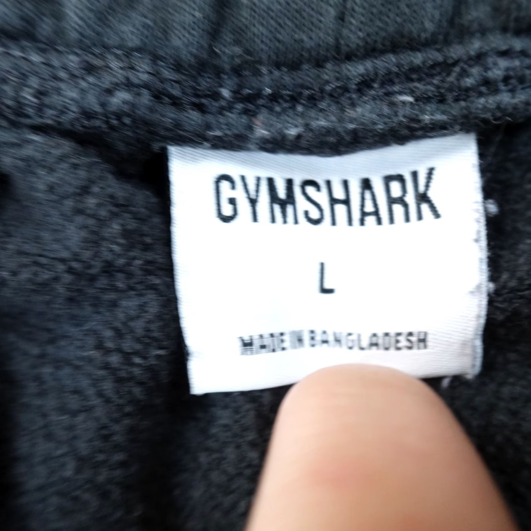 Gymshark Gymshark Pants Mens L Black Drawstring Crest Joggers Sweatpants Workout Gym Run Size US 30 / EU 46 - 7 Thumbnail