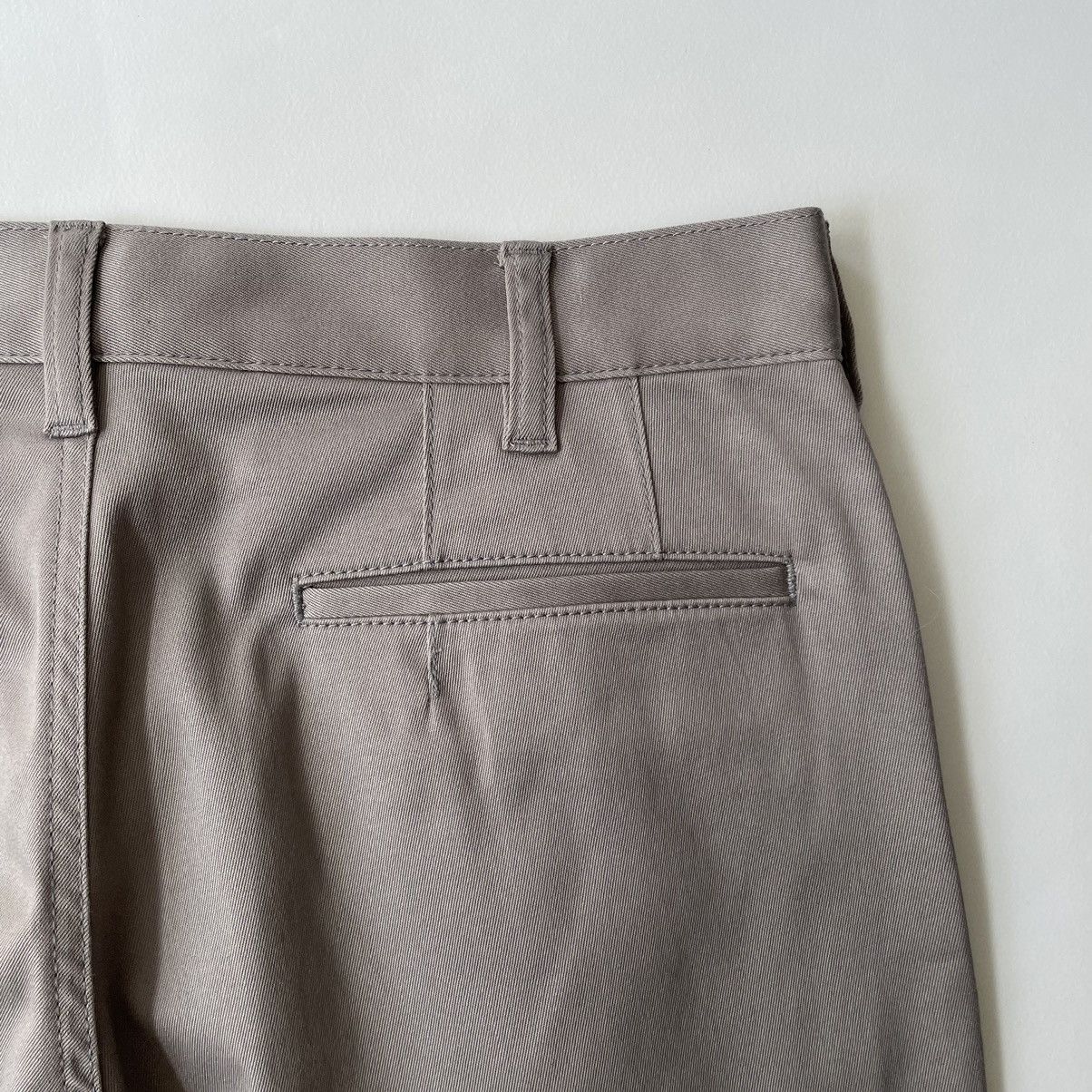 Comme des Garcons A/W 10 Pin Tuck Pleat Stone Cotton Pants Size US 32 / EU 48 - 13 Thumbnail
