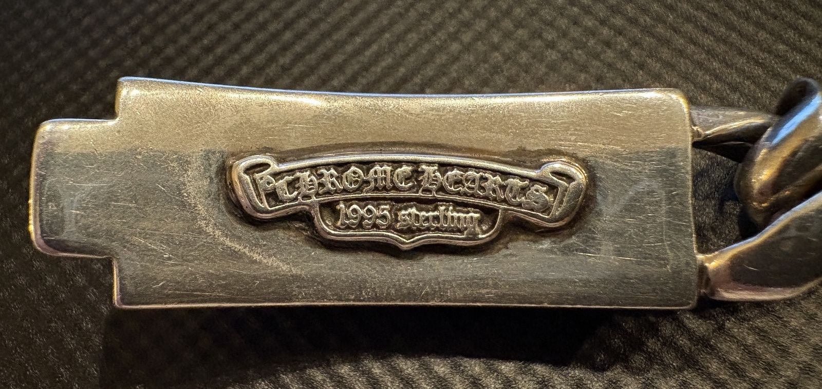 Chrome Hearts Original Chrome Hearts Bracelet 925 Sterling Silver Bracelet Size ONE SIZE - 11 Thumbnail