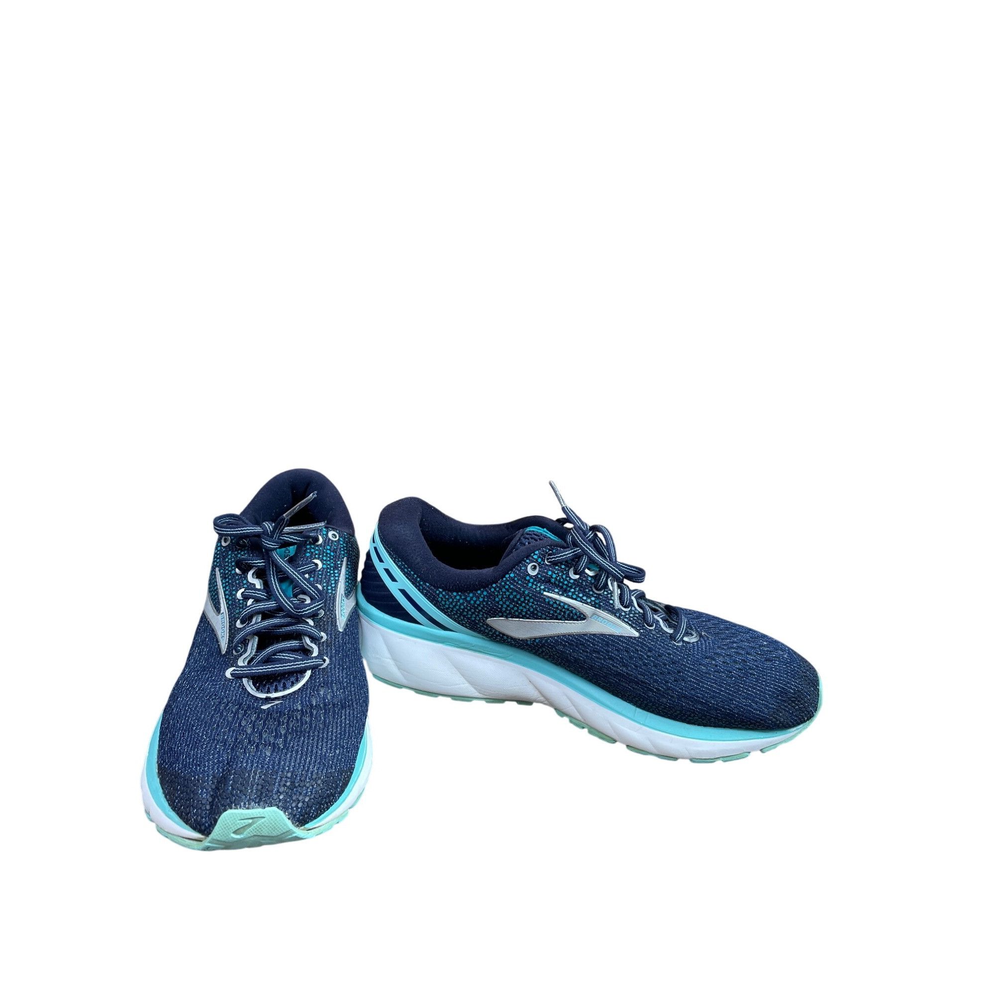 Brooks Brooks Ghost 11 Womens blue green Running Shoes Size 10D SKU Size US 10 / IT 40 - 1 Thumbnail
