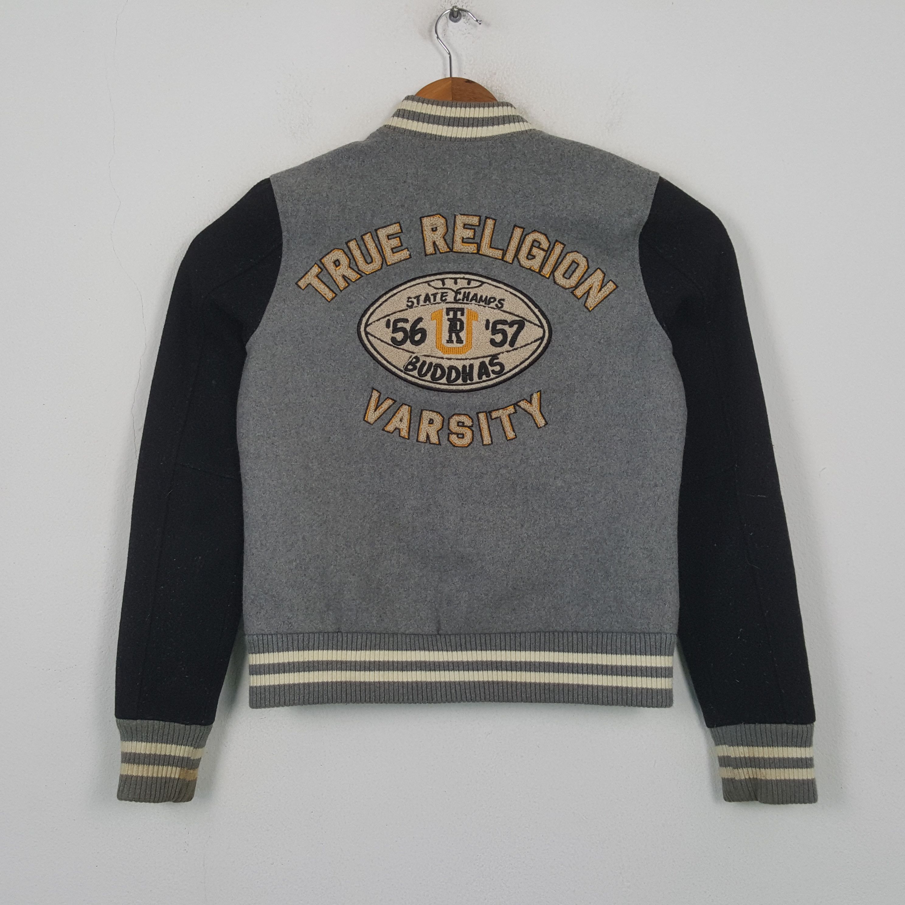 True Religion Vintage True Religion American Brand Varsity Jacket 34 Size US XS / EU 42 / 0 - 1 Thumbnail