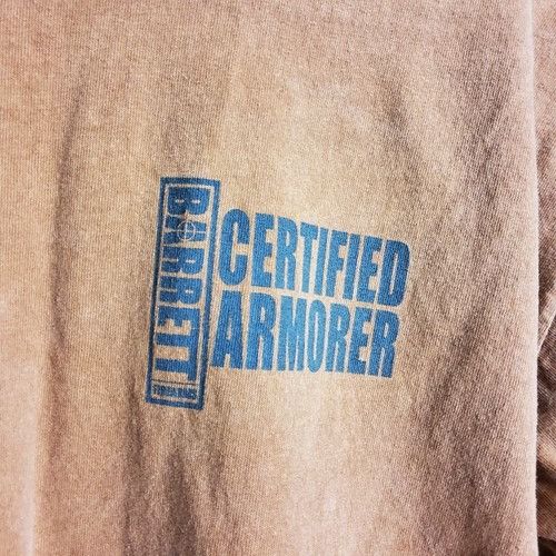Authentic Pigment Vtg Barrett Firearms Certified Armorer Orange Size M Size US M / EU 48-50 / 2 - 4 Thumbnail