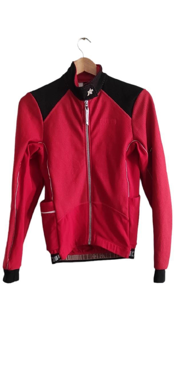 Other Ladies Assos Cycling Racing Red Jersey Longsleeve Jacket Size S / US 4 / IT 40 - 1 Thumbnail