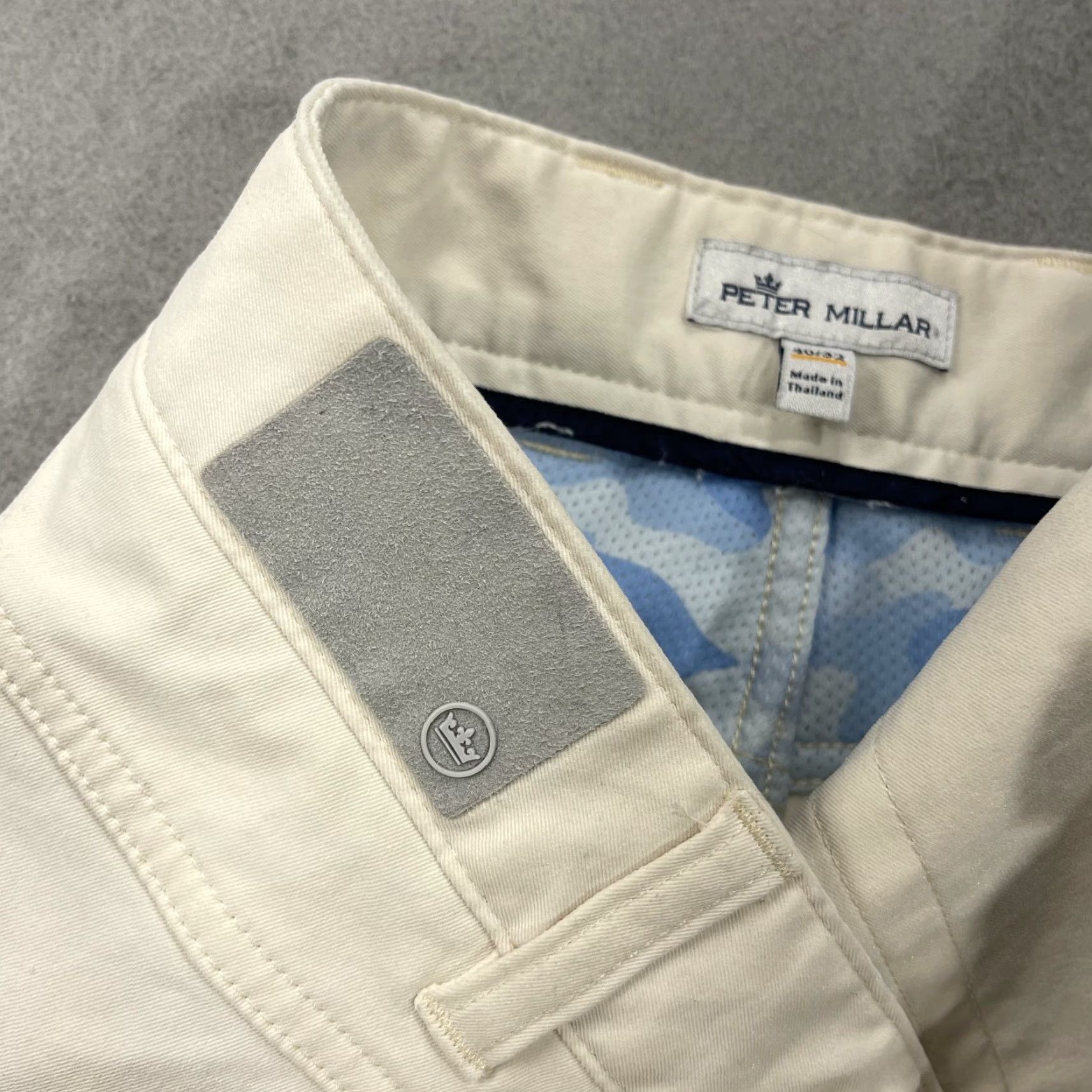 Peter Millar Peter Millar Pants Mens 40x32 Beige Performance Five Pocket Pant Chino Size US 40 / EU 56 - 7 Thumbnail