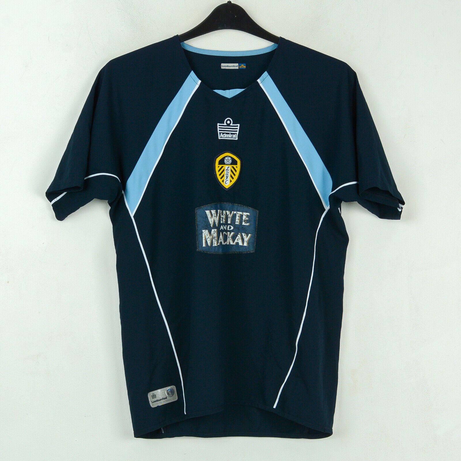 Vintage Leeds United Admiral Youth XL 13/14 YRS Away Shirt 2005 2006 Size US XXS / EU 40 - 1 Thumbnail