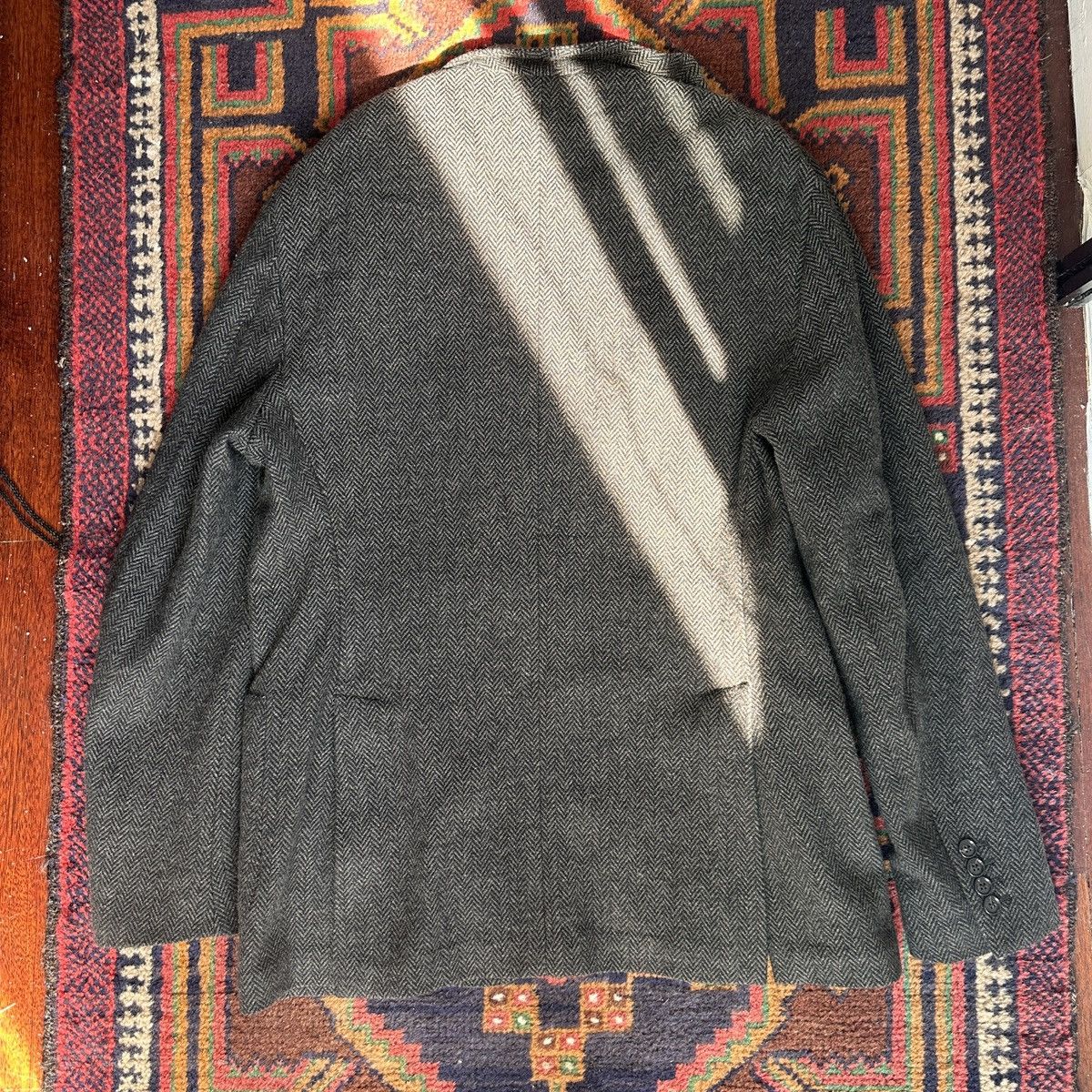 Todd Snyder Todd Snyder Italian Wool Herringbone Sport Coat Size 40R - 6 Thumbnail
