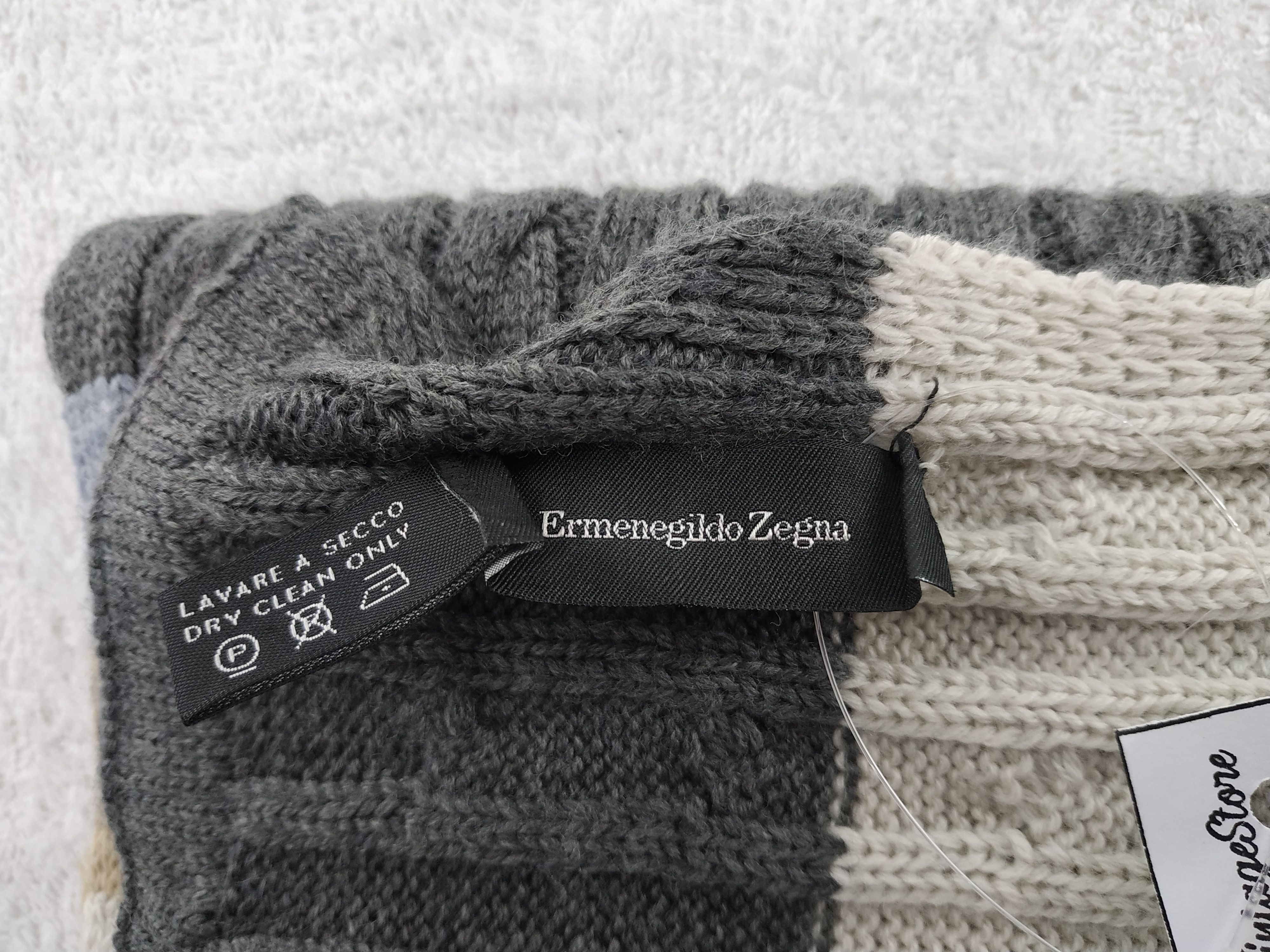Ermenegildo Zegna Vintage Ermenegildo Zegna Scarf/Muffler/Neckwear MF491 Size ONE SIZE - 5 Thumbnail