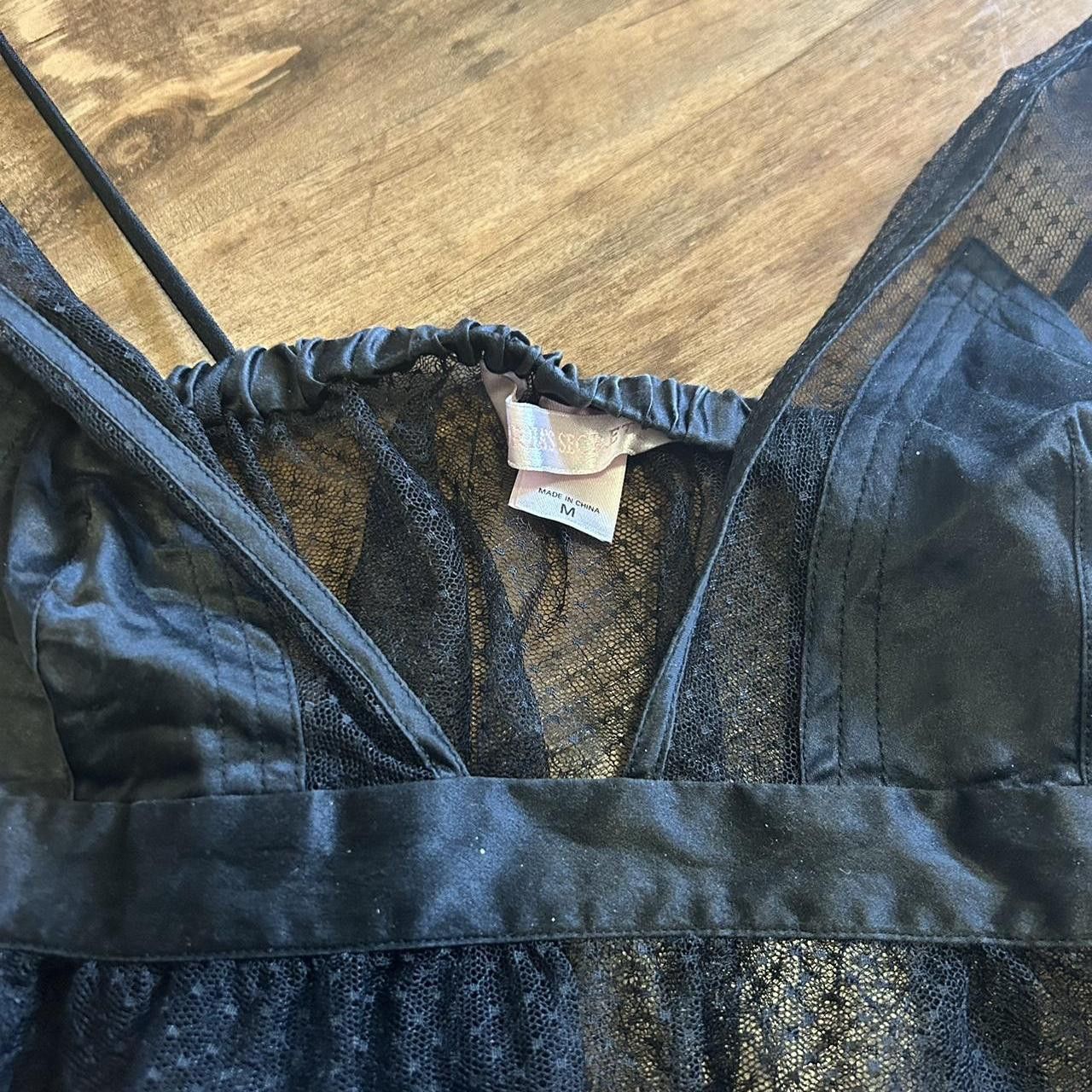 Victoria's Secret Victoria's Secret Black Camisole M Vintage Size M / US 6-8 / IT 42-44 - 3 Thumbnail
