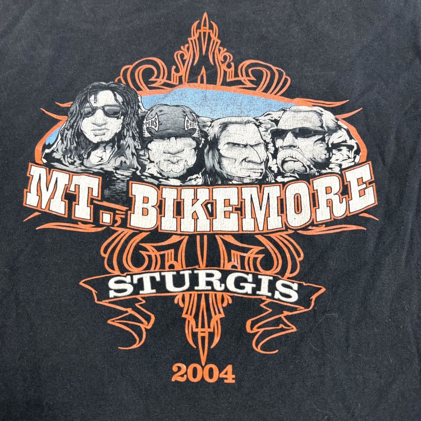 Fruit Of The Loom Fruit Of The Loom Black Shirt Sturgis Black Hills Rally 2004 Sleeveless Men's XL Size US XL / EU 56 / 4 - 4 Thumbnail