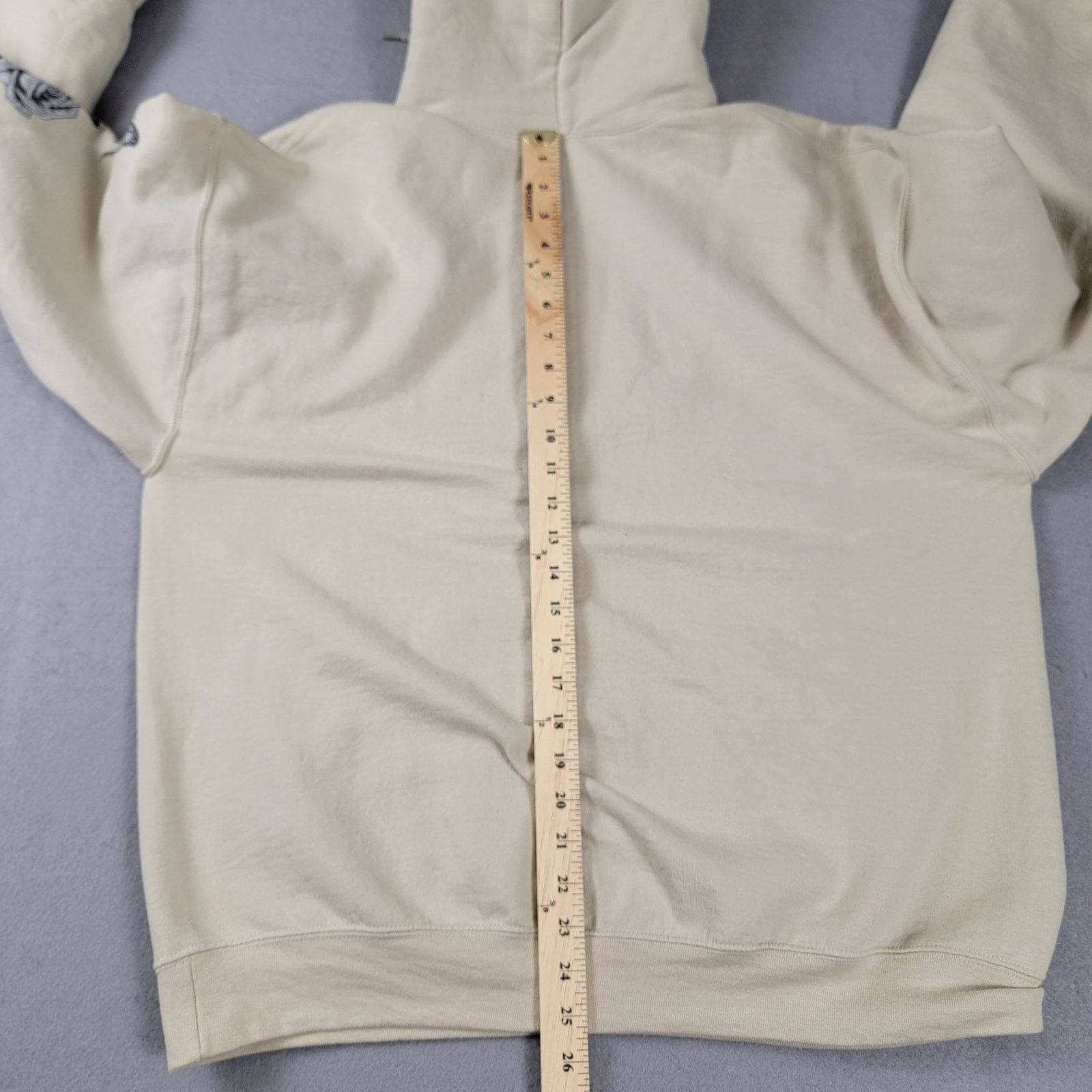 Brave Soul Lost Soul Skull Japanese Streetwear Hoodie Mens Sz L Beige Size US L / EU 52-54 / 3 - 7 Thumbnail