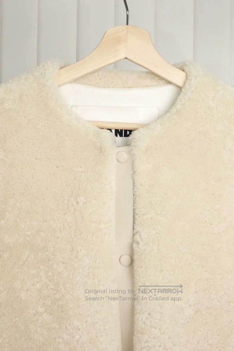Jil Sander Jil Sander size 38 Leather and Fur Combination Fur Coat Size S / US 4 / IT 40 - 7 Thumbnail