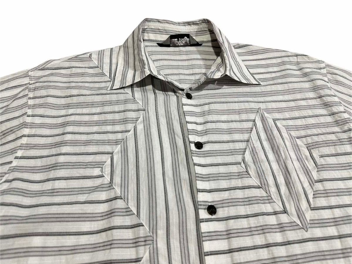 Kansai Yamamoto 🔥Vintage Kansai Profumo Shirt Multi Striped Size US L / EU 52-54 / 3 - 1 Thumbnail