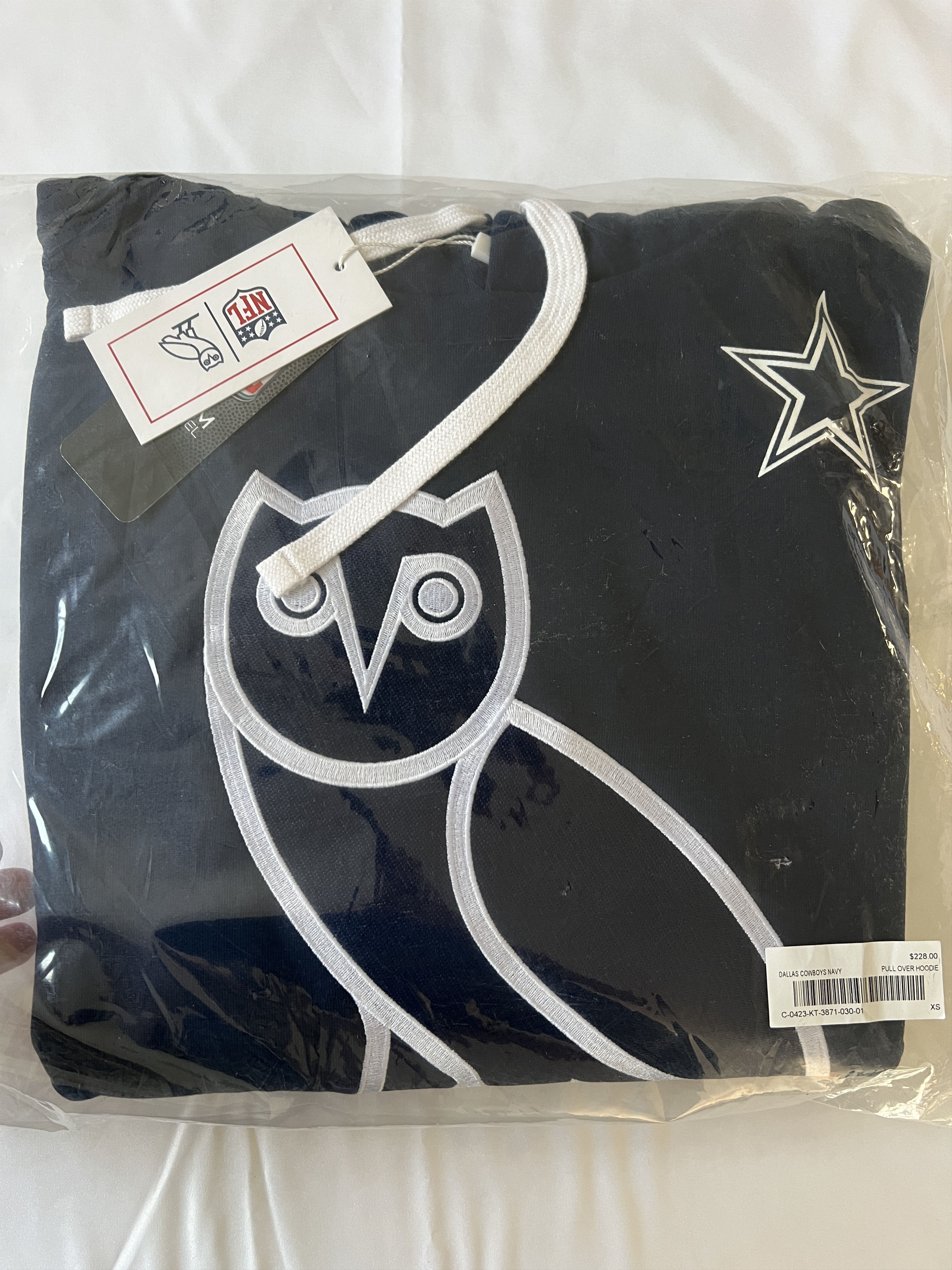 Drake OVO x NFL DALLAS COWBOYS OG HOODIE Size US XS / EU 42 / 0 - 4 Thumbnail