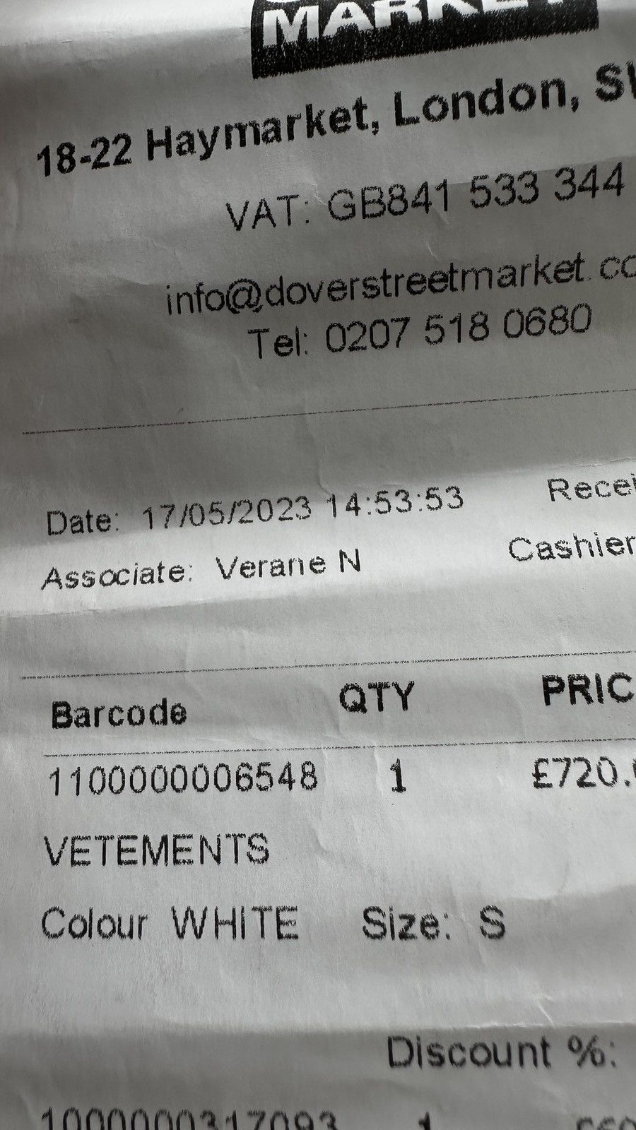 Vetements Vetements Sample Interpol Hoodie Size US S / EU 44-46 / 1 - 8 Thumbnail