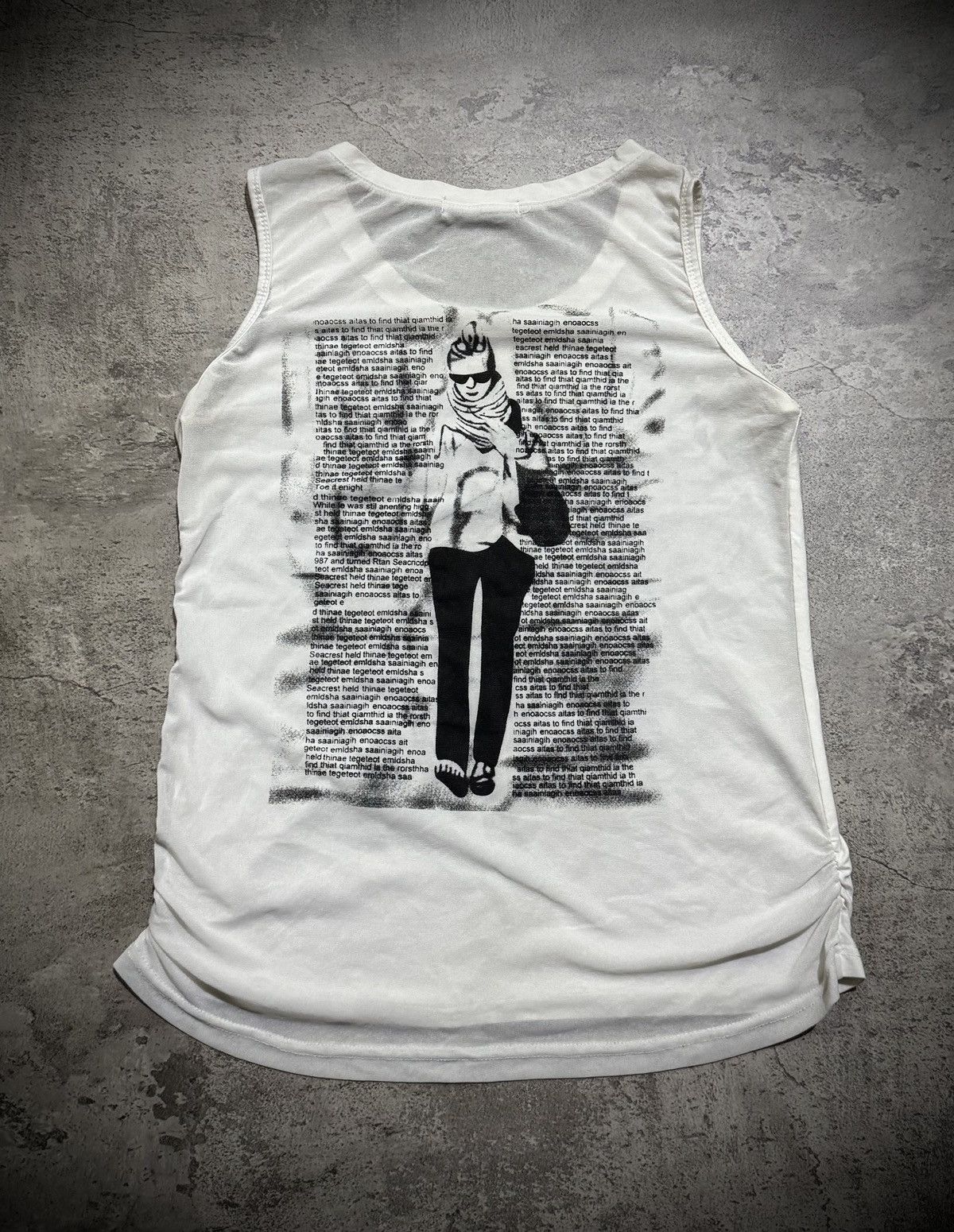 Hysteric Glamour Y2k Hei bai shi jie ifsixwasnine poem tanktop Size S / US 4 / IT 40 - 2 Thumbnail