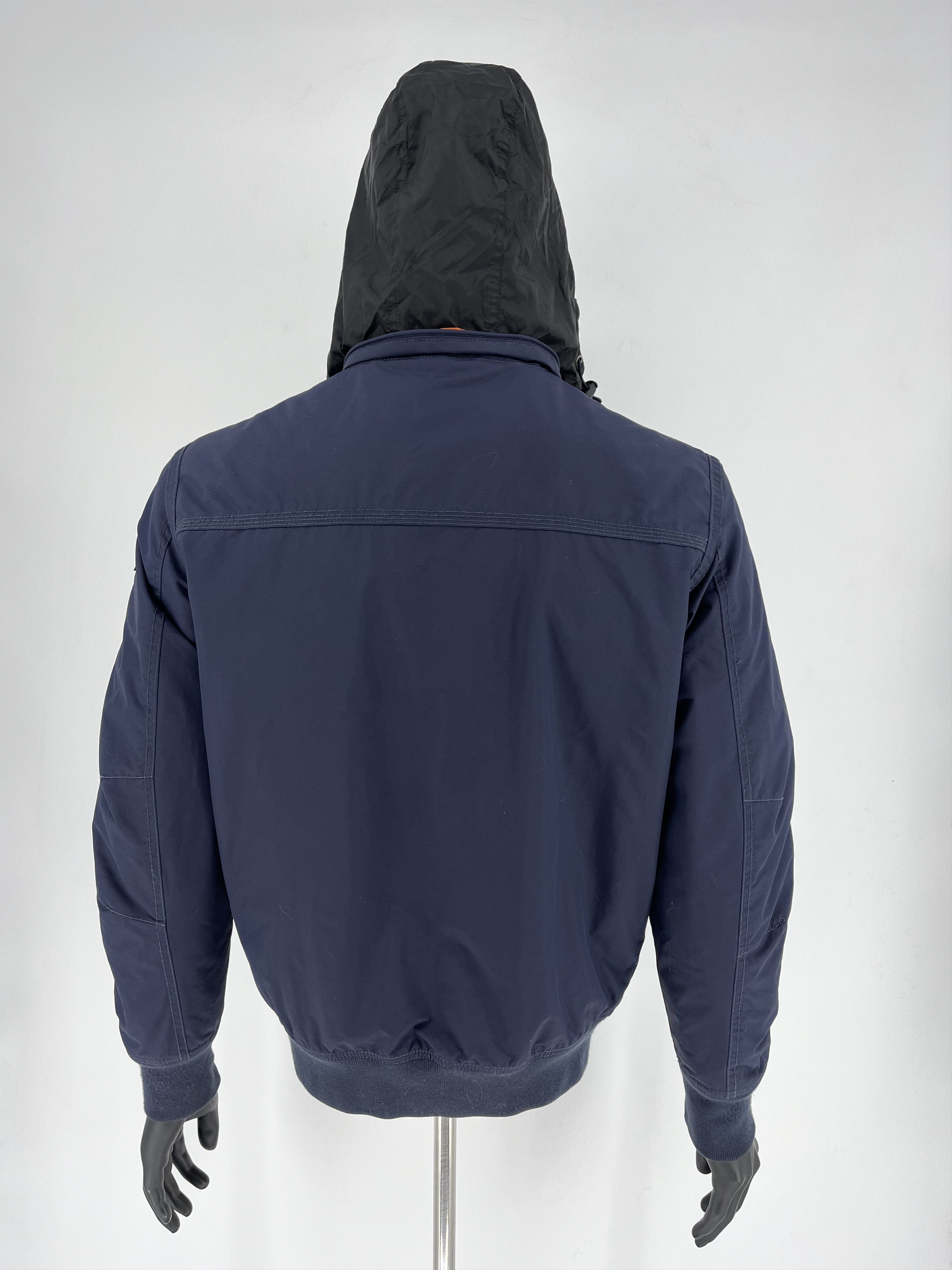 Napapijri Vintage NAPAPIJRI GEOGRAPHIC Embroiderd Logo Hooded Bomber Size US M / EU 48-50 / 2 - 8 Thumbnail
