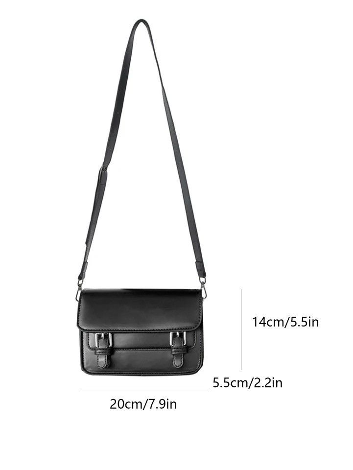 Vintage Casual Retro PU Leather Crossbody Shoulder Bag Size ONE SIZE - 11 Thumbnail