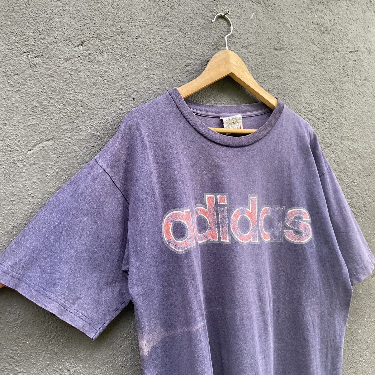 Adidas Thrashed Faded Vintage 90s Adidas ERD GRUNGE NWA DMC TEE Size US XL / EU 56 / 4 - 3 Thumbnail