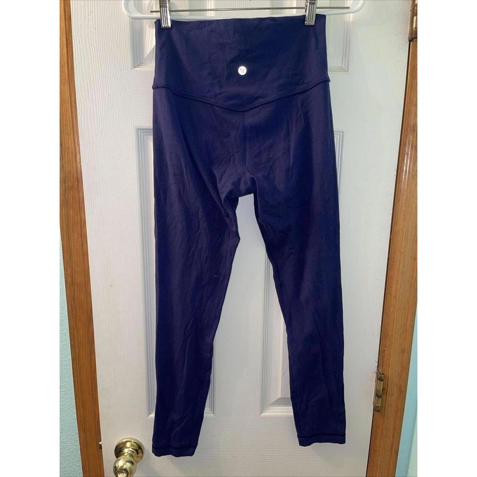 Lululemon LuluLemon High-Waisted Purple Leggings for Activewear Size 36" / US 14 / IT 50 - 6 Thumbnail