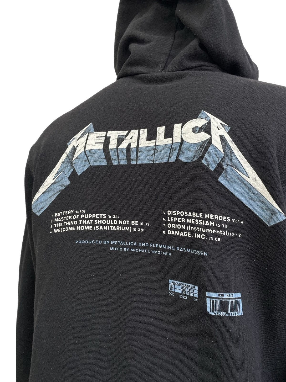 Metallica Metallica master of puppets black tour hoodie 90s y2k Size US S / EU 44-46 / 1 - 7 Thumbnail