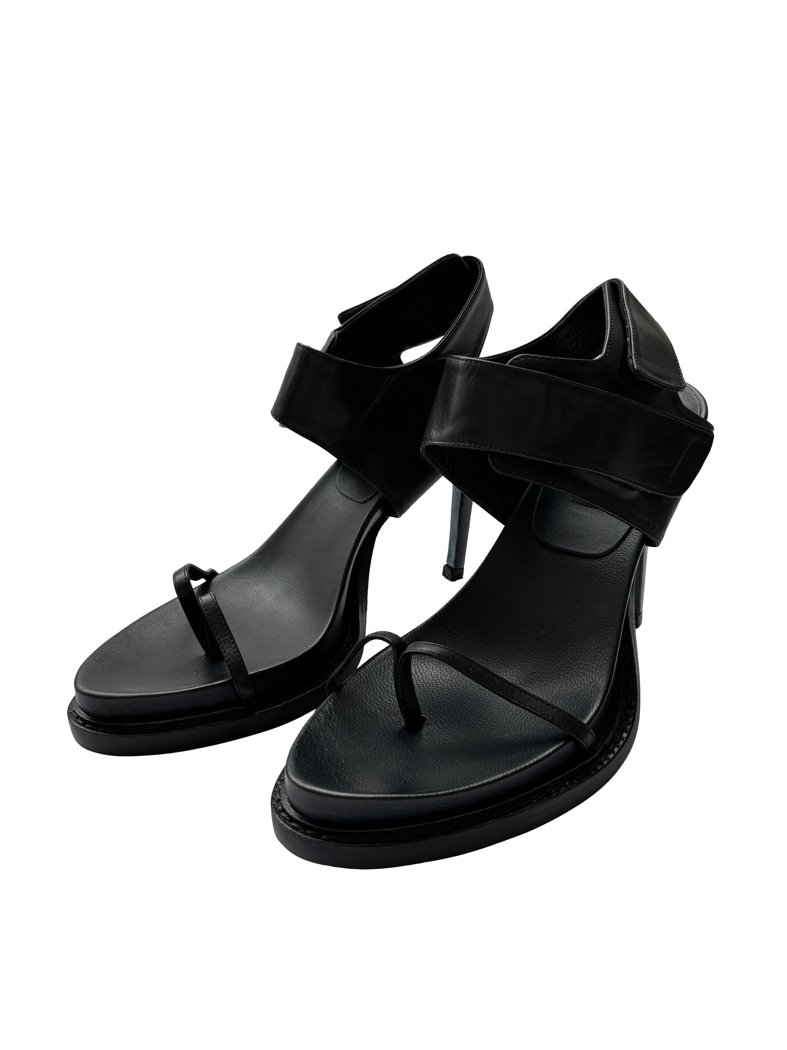 Ann Demeulemeester ⚡️QUICK SALE⚡️Ann Demeulemeester Black Heeled Sandals Size US 9.5 / IT 39.5 - 1 Thumbnail