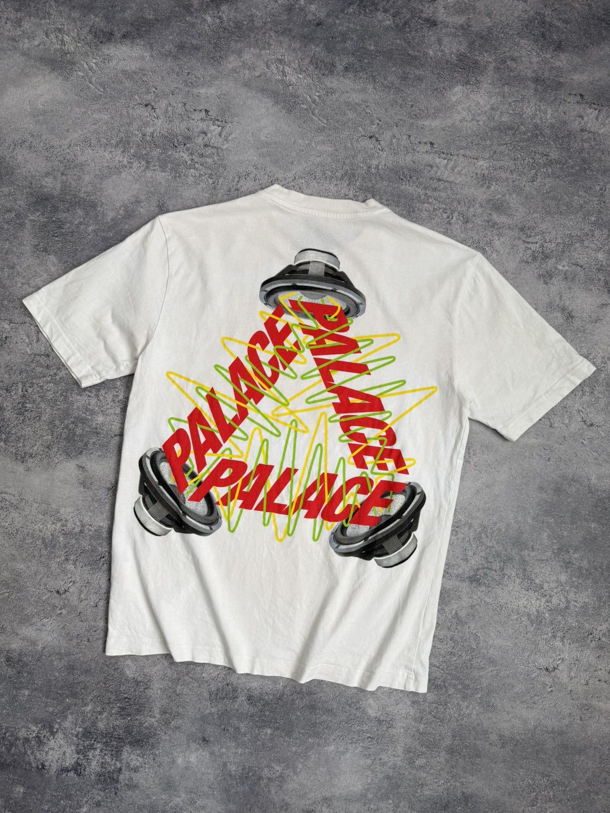 Palace Palace Speaker P-3 Big Logo T-Shirt Skateboards White Tee Size US M / EU 48-50 / 2 - 12 Thumbnail