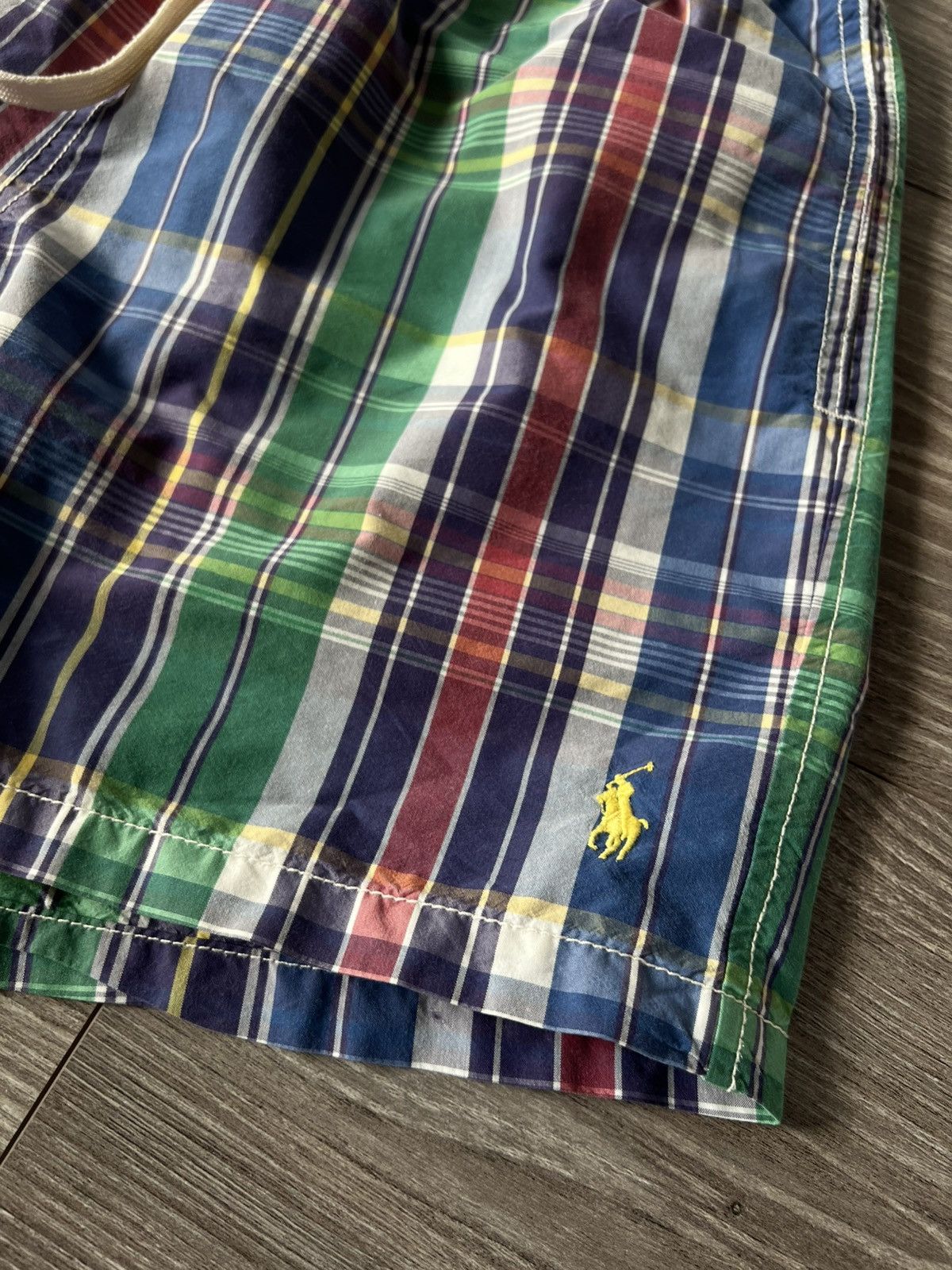 Polo Ralph Lauren × Ralph Lauren × Vintage ‼️Vintage Polo Ralph Lauren RRL Swim/Casual Shorts ‼️ Size US 34 / EU 50 - 7 Thumbnail