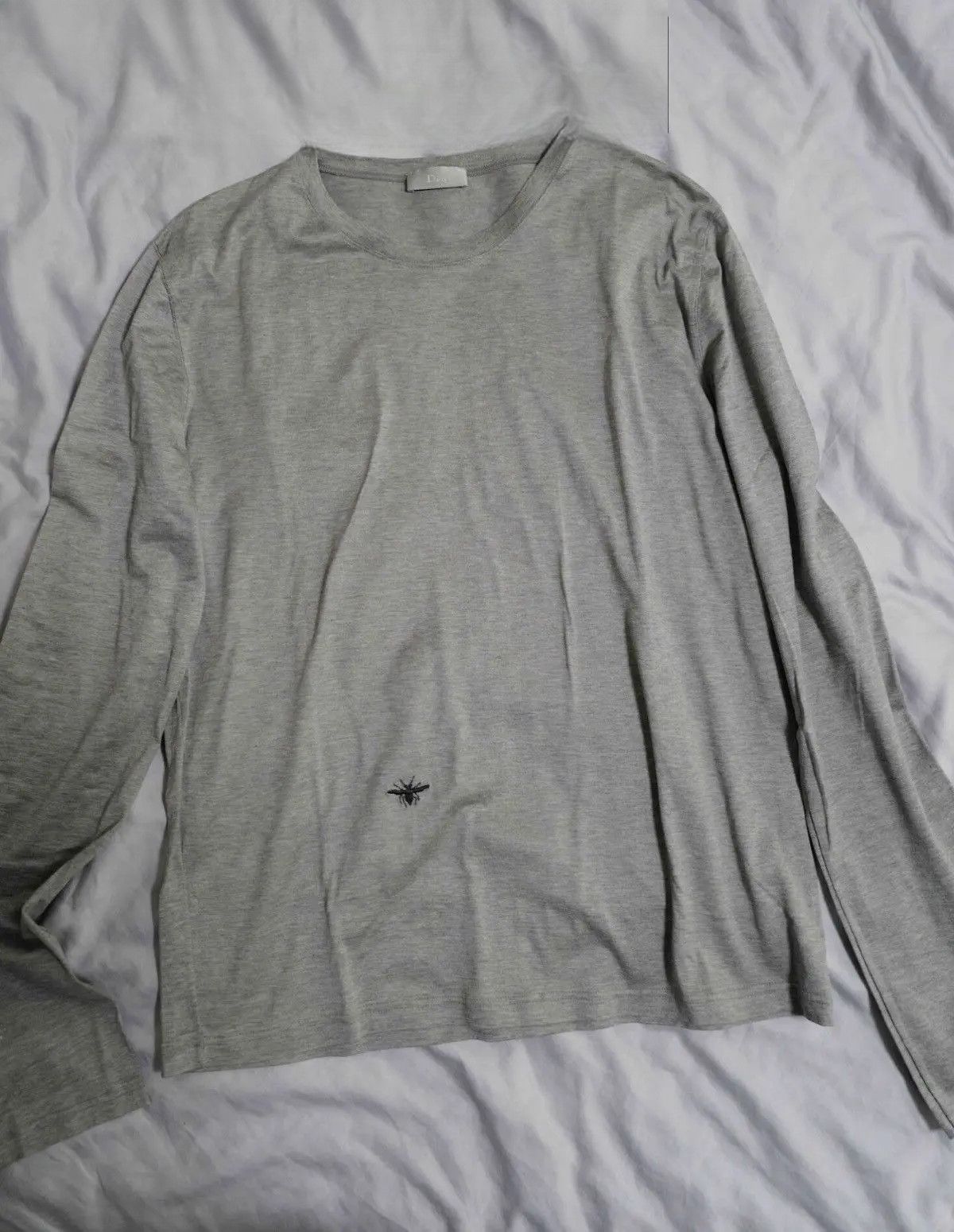 Dior × Hedi Slimane AW05 Dior Homme “The End” Print Grey