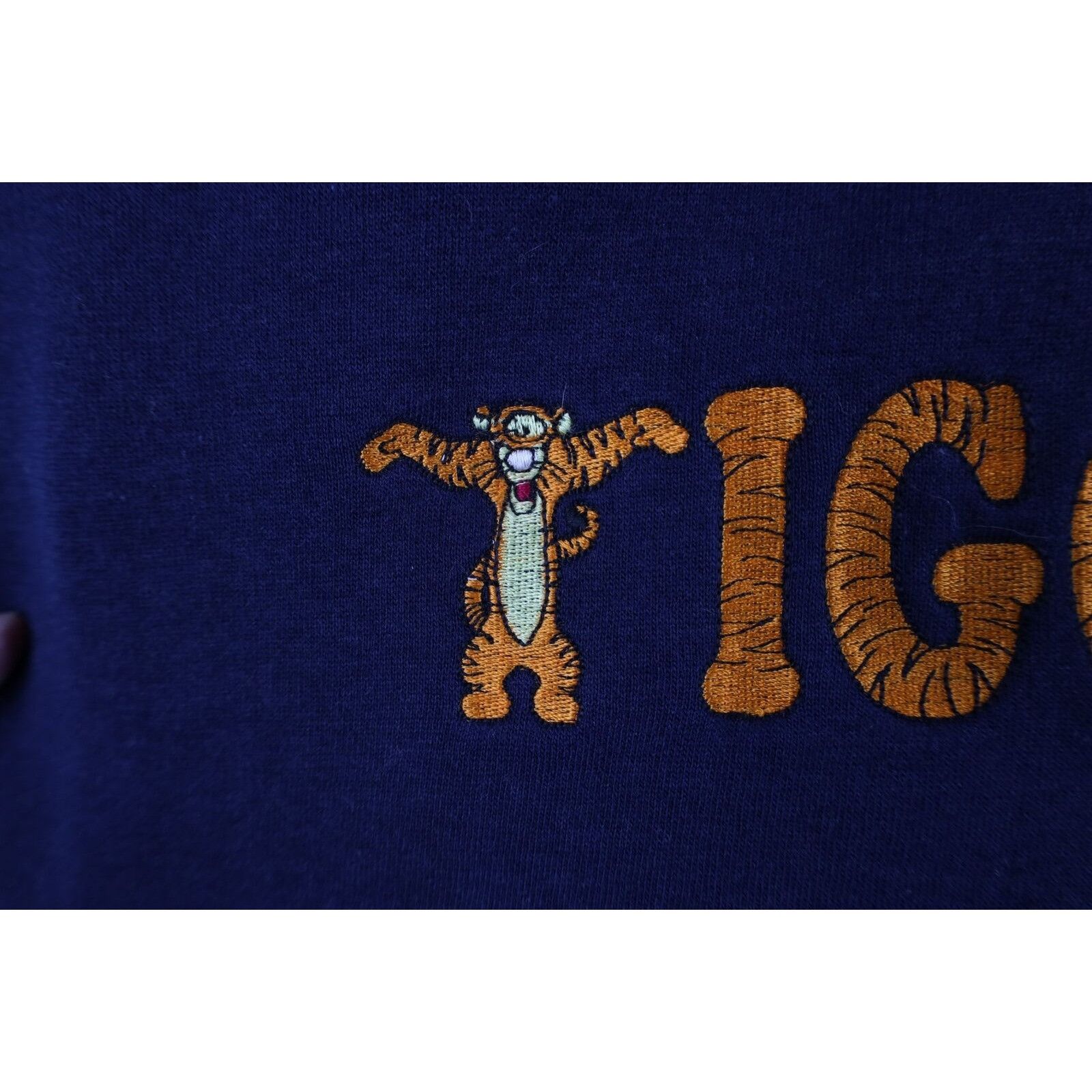 Disney × Vintage Vintage 90s Disney Faded Winnie the Pooh Tigger Sweatshirt Size XL / US 12-14 / IT 48-50 - 5 Thumbnail