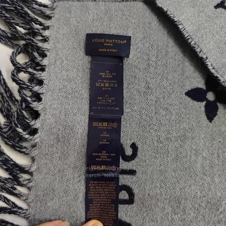 Louis Vuitton Louis Vuitton Old Flower Scarf Size ONE SIZE - 2 Thumbnail