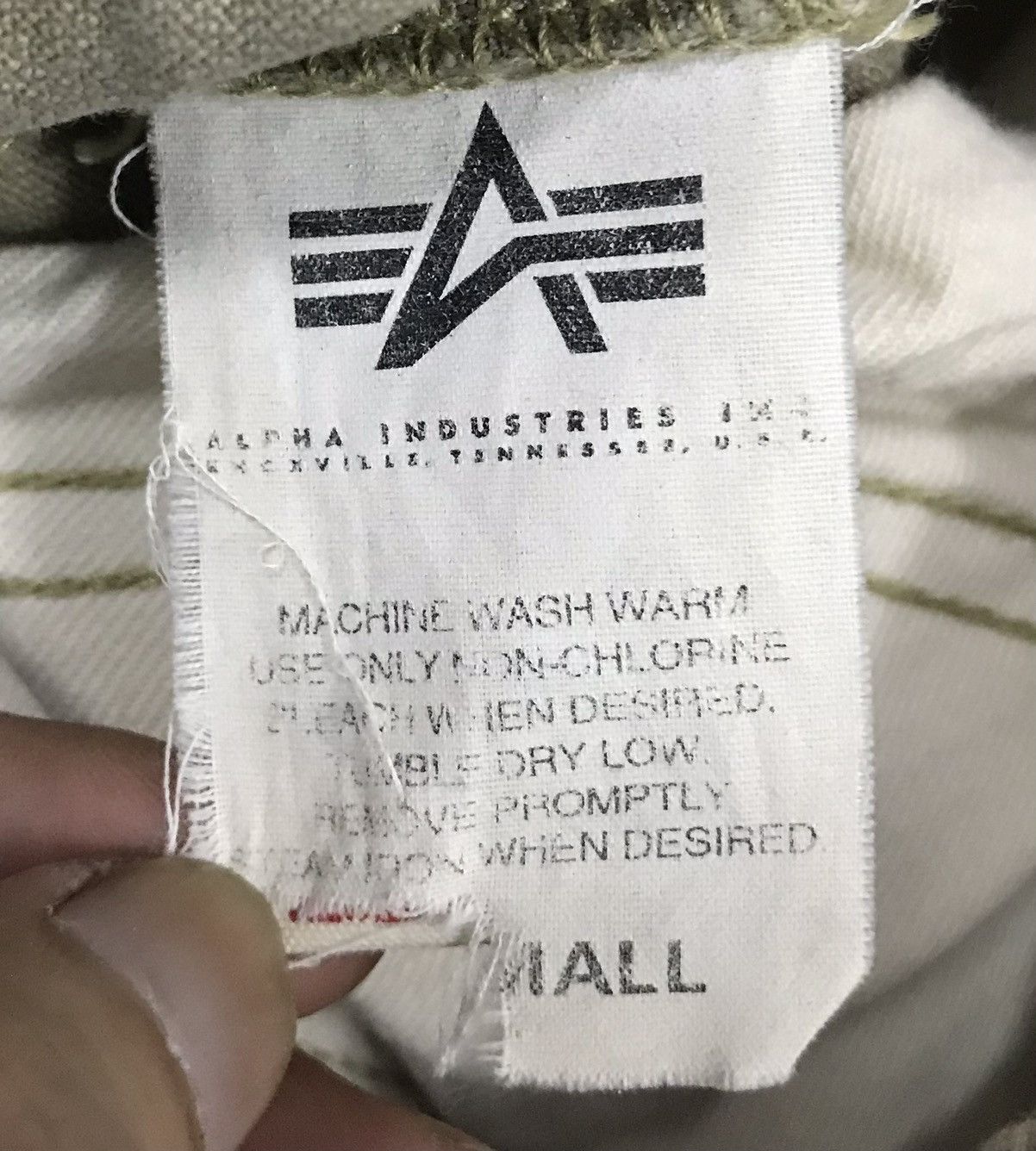 Alpha Industries Vintage Alpha Industries inc Cargo Pants Size US 29 - 16 Thumbnail