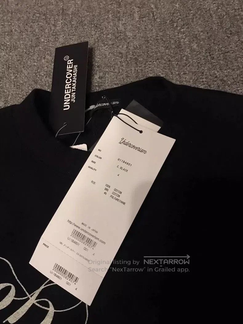 Undercover UNDERCOVER Black Crewneck Sweatshirt Size US M / EU 48-50 / 2 - 4 Thumbnail