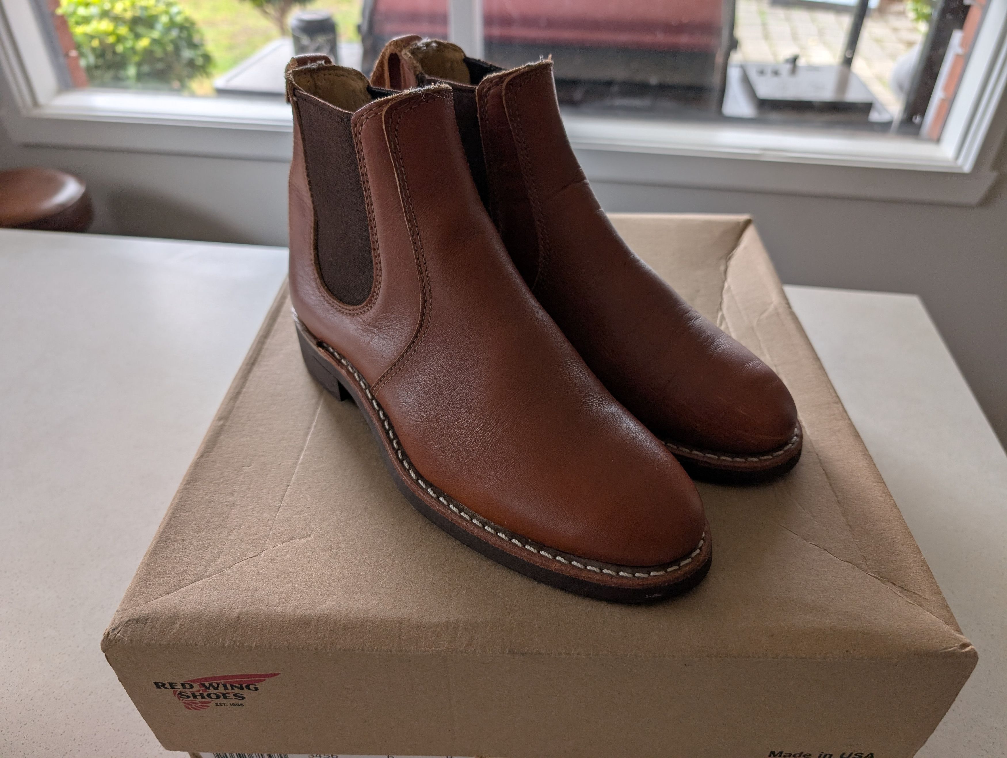 Red Wing Red Wing Chelsea Pecan Boundary Size US 6 / IT 36 - 2 Thumbnail