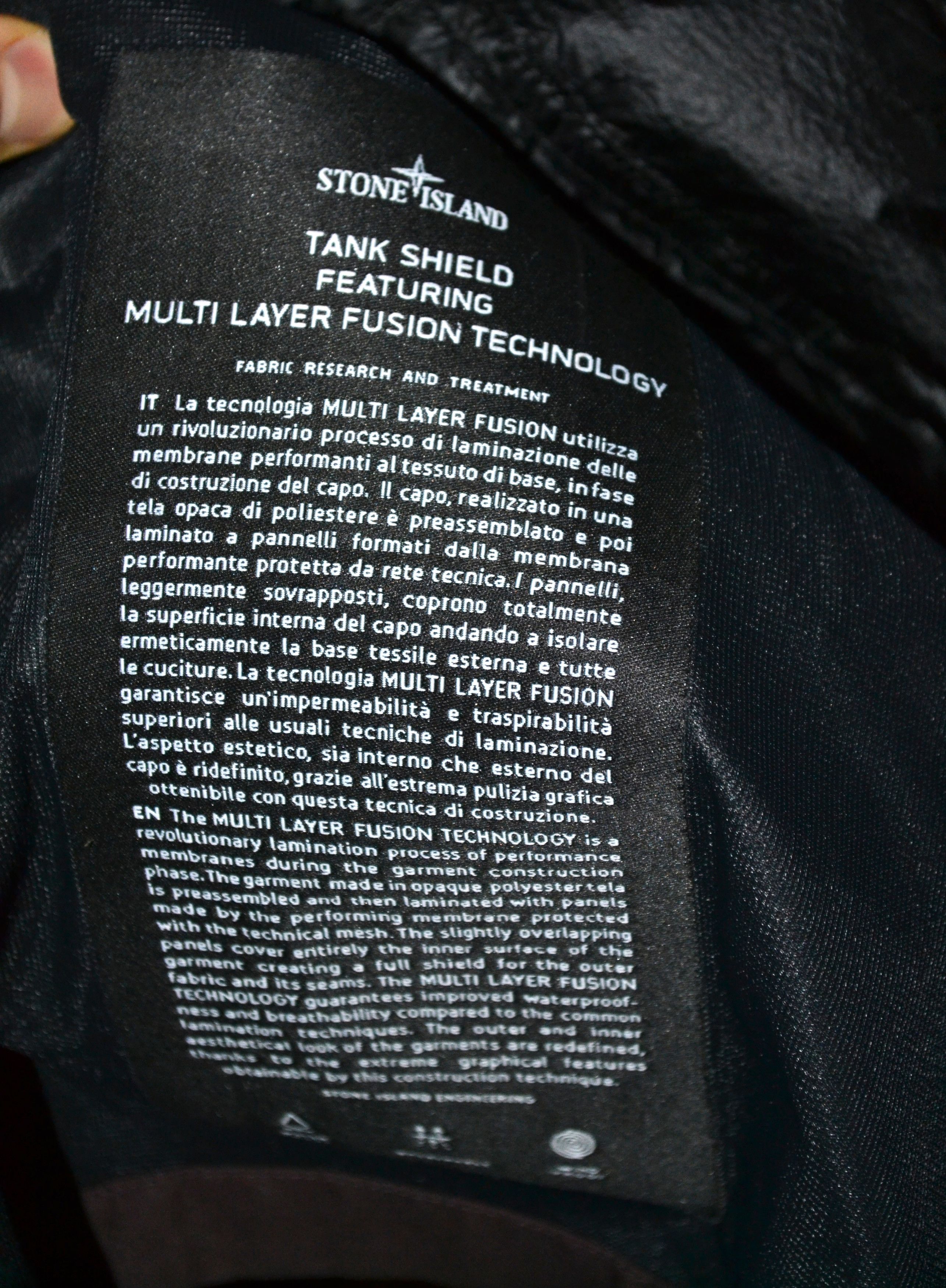 Stone Island Stone Island Tank Shield Featuring Jacket Size US M / EU 48-50 / 2 - 16 Thumbnail