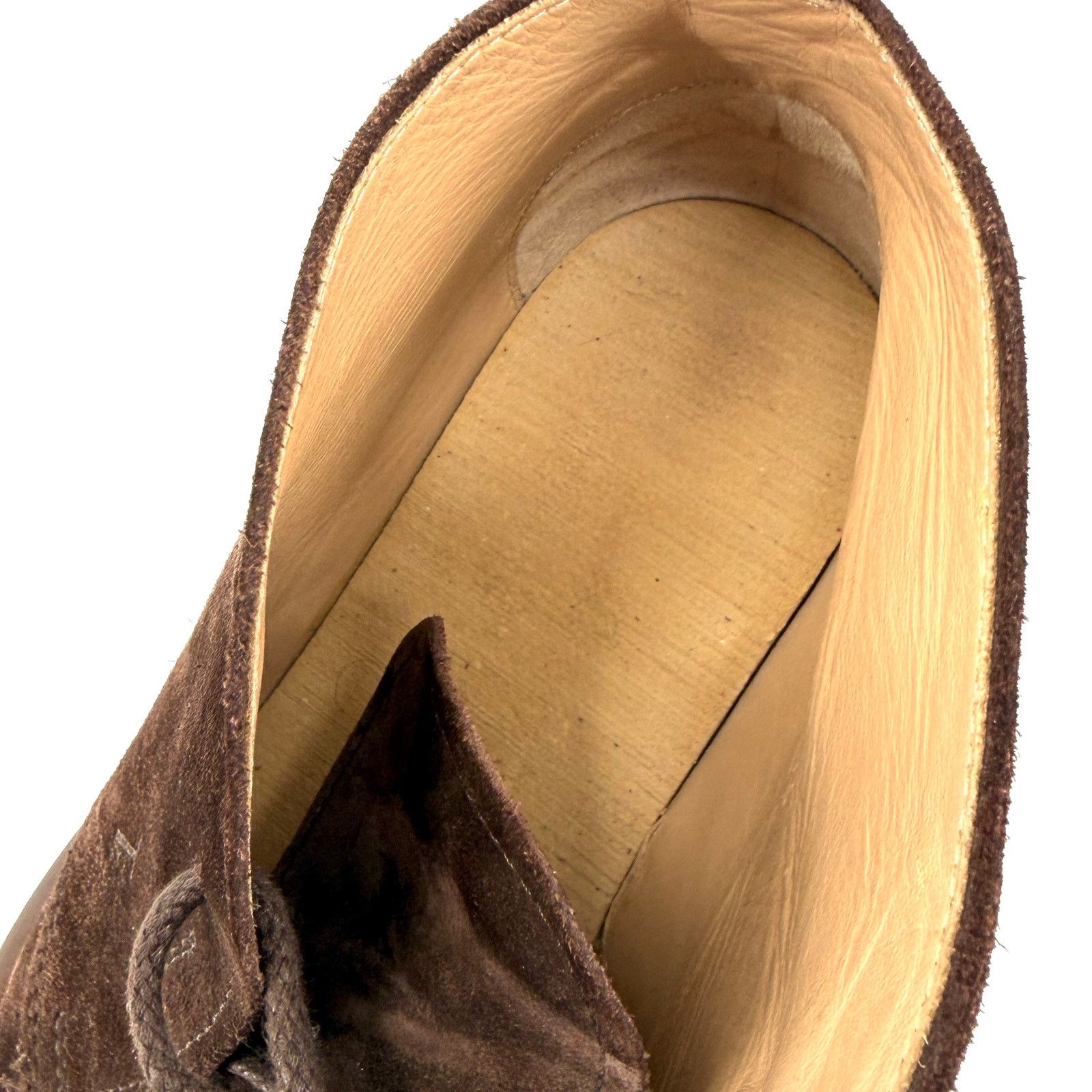 Tod's Tod’s Brown Suede Gommino Pebble Sole Chukka Desert Boots Size US 7 / EU 40 - 9 Thumbnail