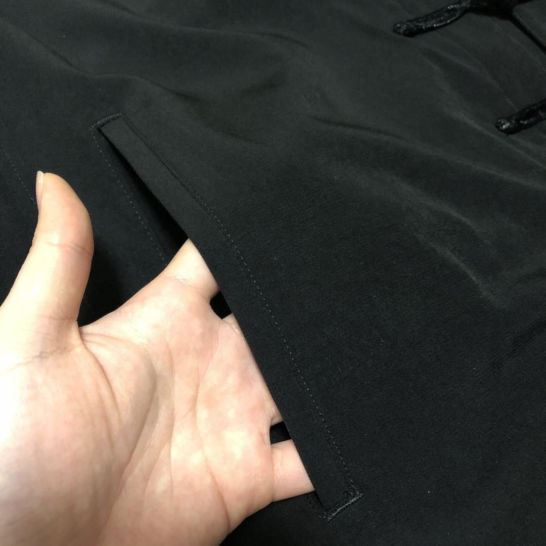 Yohji Yamamoto POUR HOMME 20ss LONG BLOUSE WITH CHINA BUTTONS Size US S / EU 44-46 / 1 - 4 Thumbnail