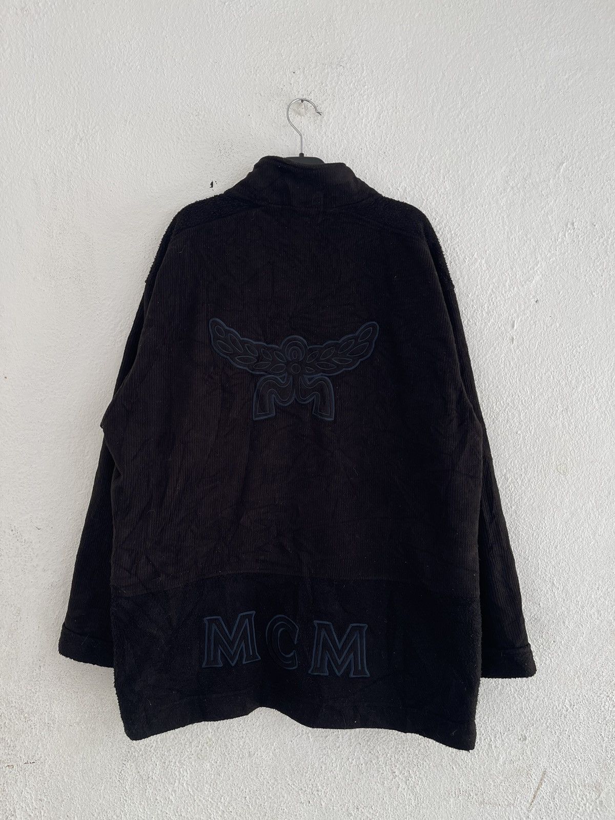 MCM MCM O.T.C Big Logo Fleece Full Zipper Jacket Size US L / EU 52-54 / 3 - 1 Thumbnail