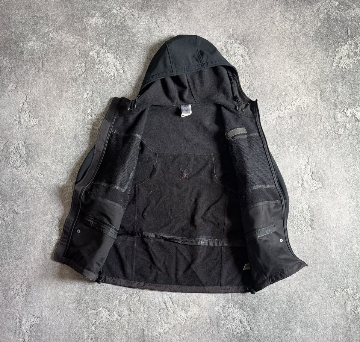 Spyder Spyder L outdoor Softshell jacket hooded zip gorpcore Size US L / EU 52-54 / 3 - 15 Thumbnail